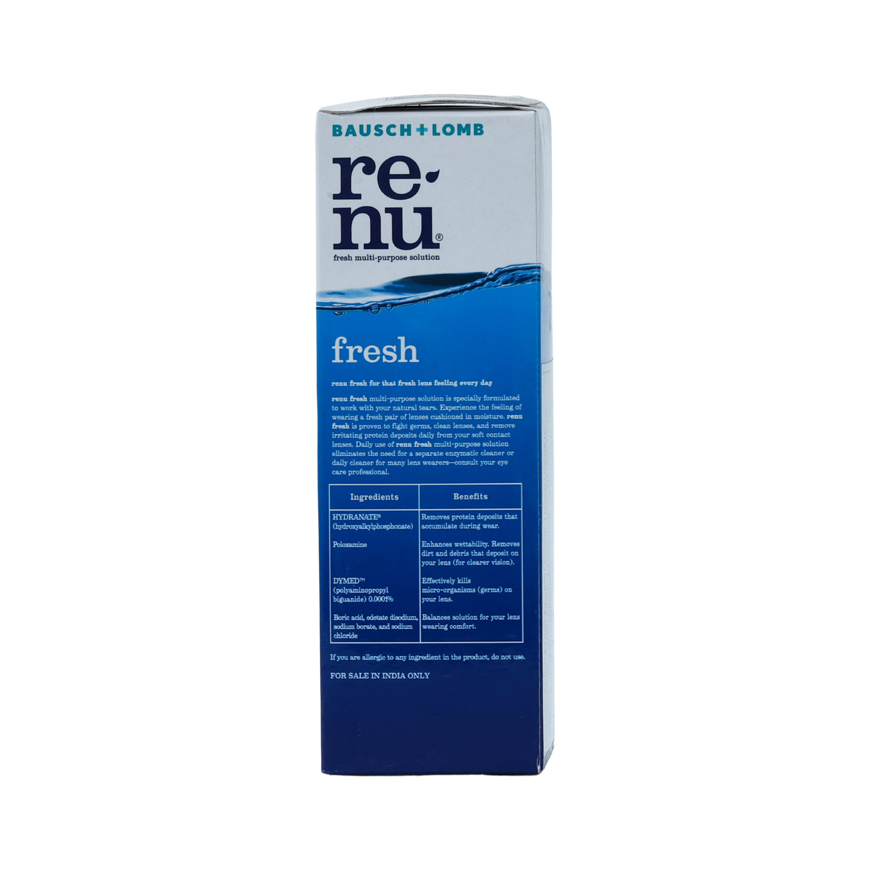 Renu Fresh Contact Lens Solution 120 ML