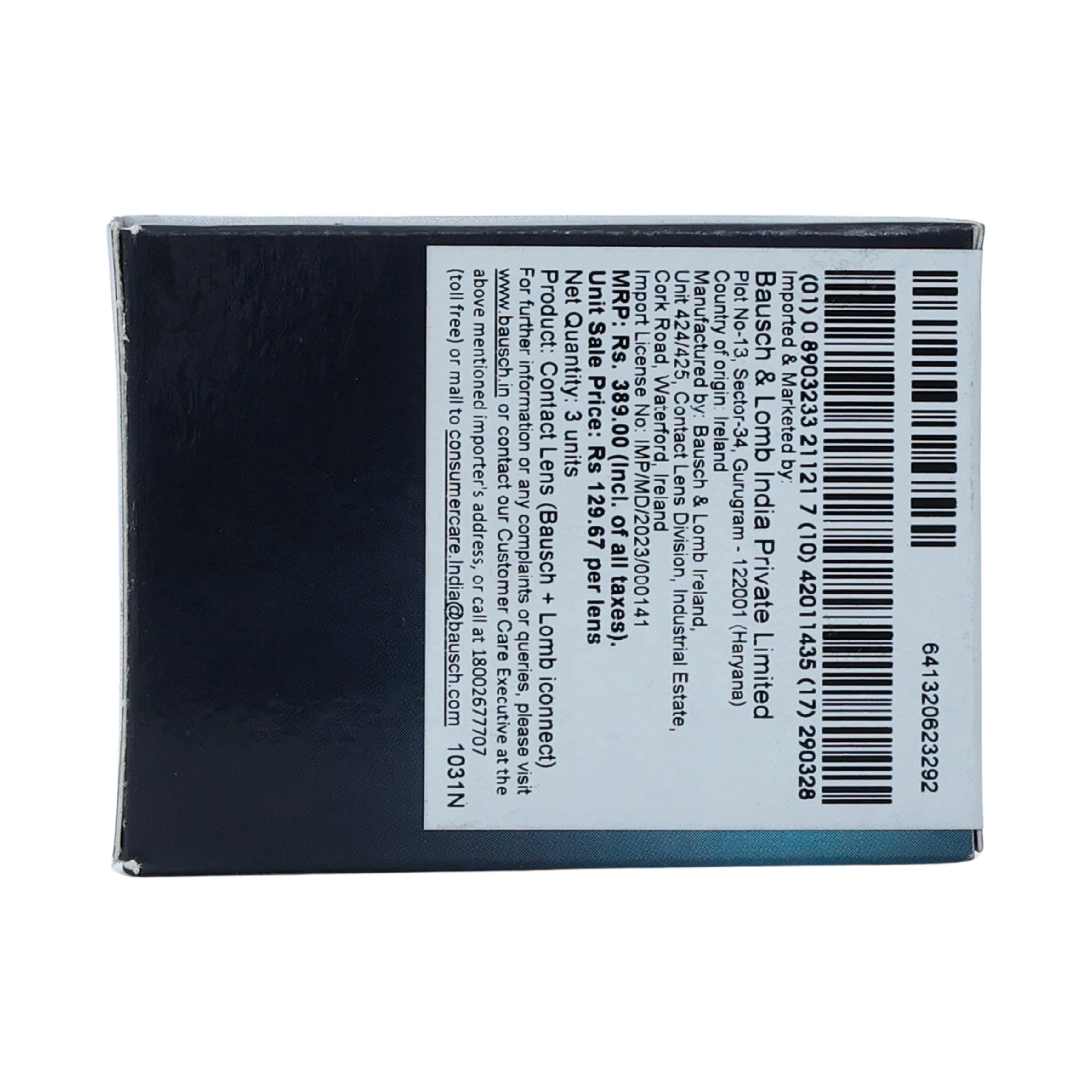 Bausch Lomb iConnect 3 Lens Box