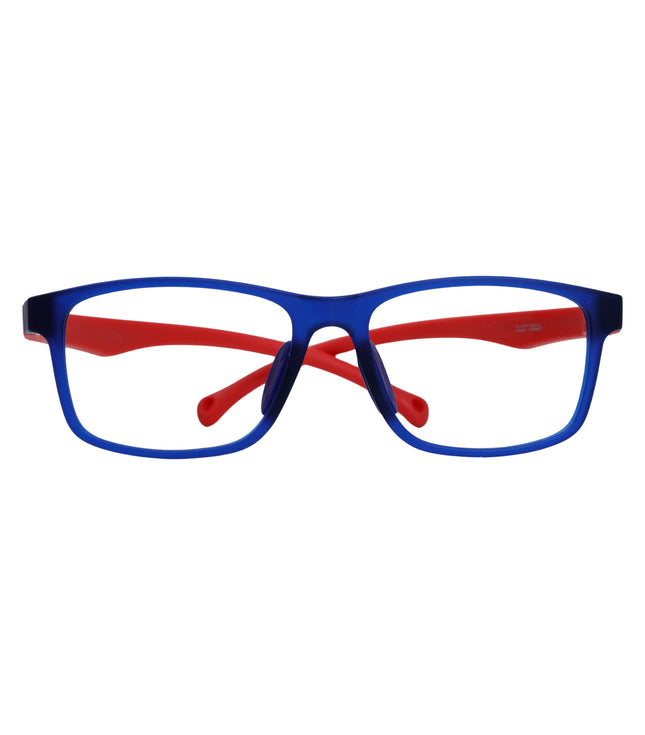 Blue & Red Square Full Rim