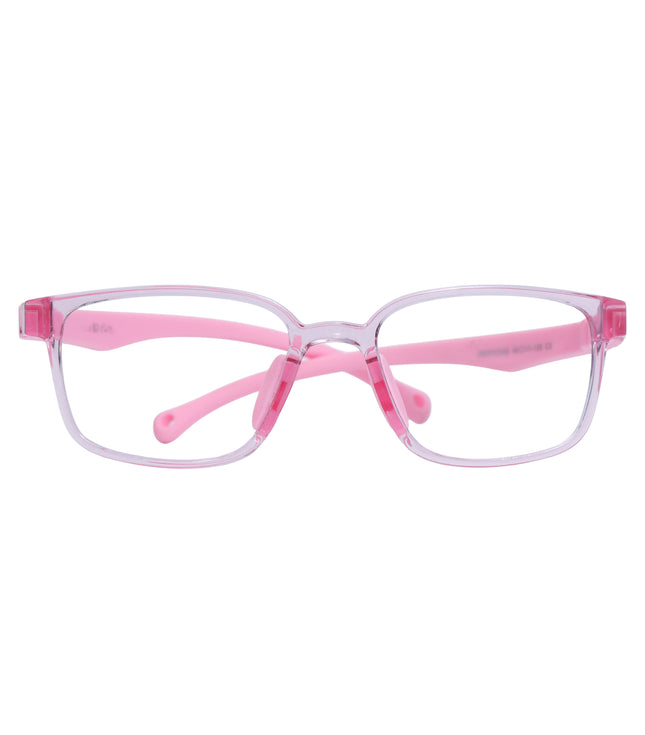 Transparent Pink Wayfarer Full Rim