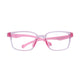 Transparent Pink Wayfarer Full Rim