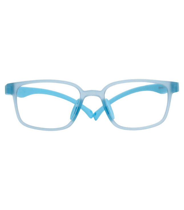 Transparent Blue Wayfarer Full Rim