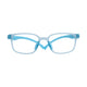 Transparent Blue Wayfarer Full Rim