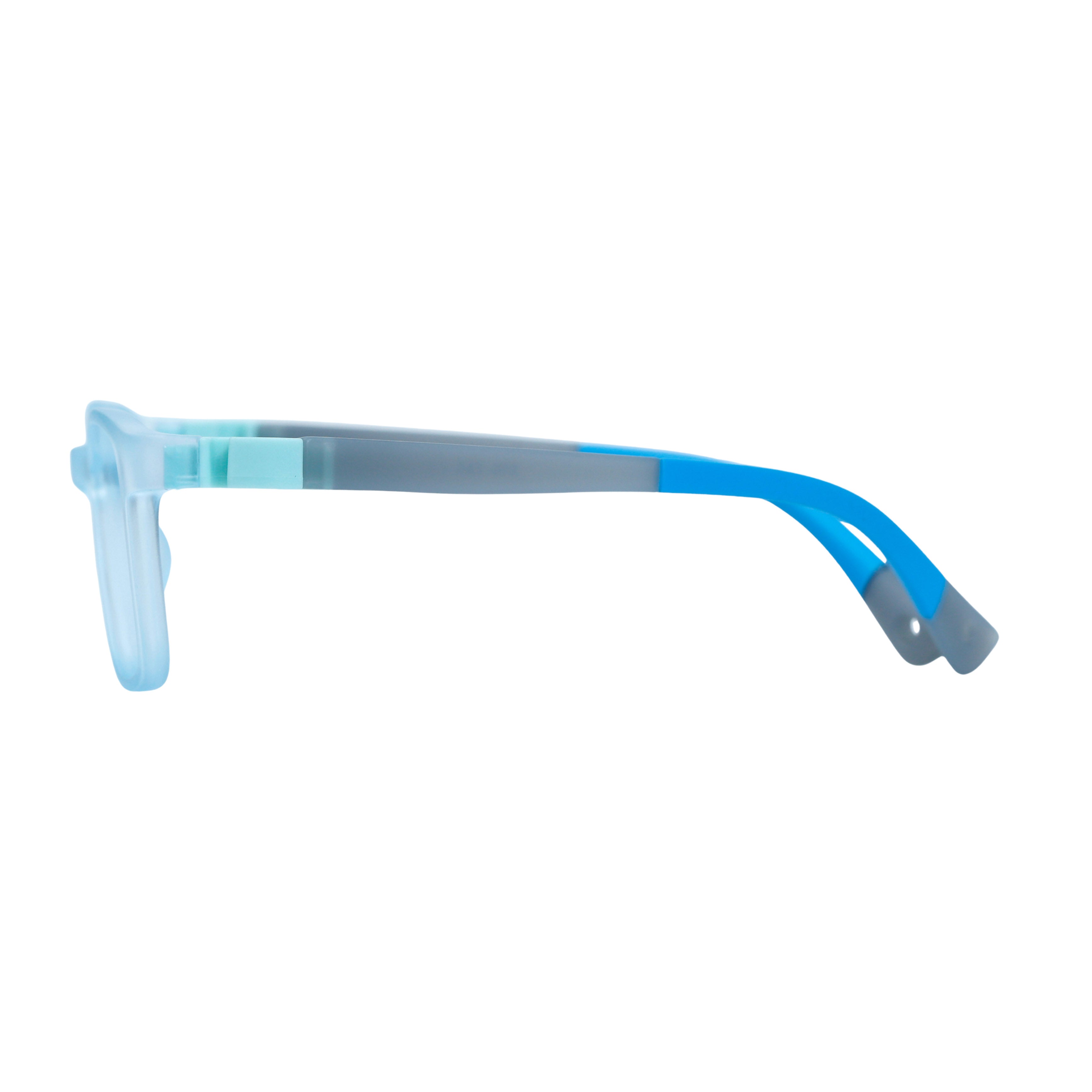 Sky Blue & Grey Square Full Rim