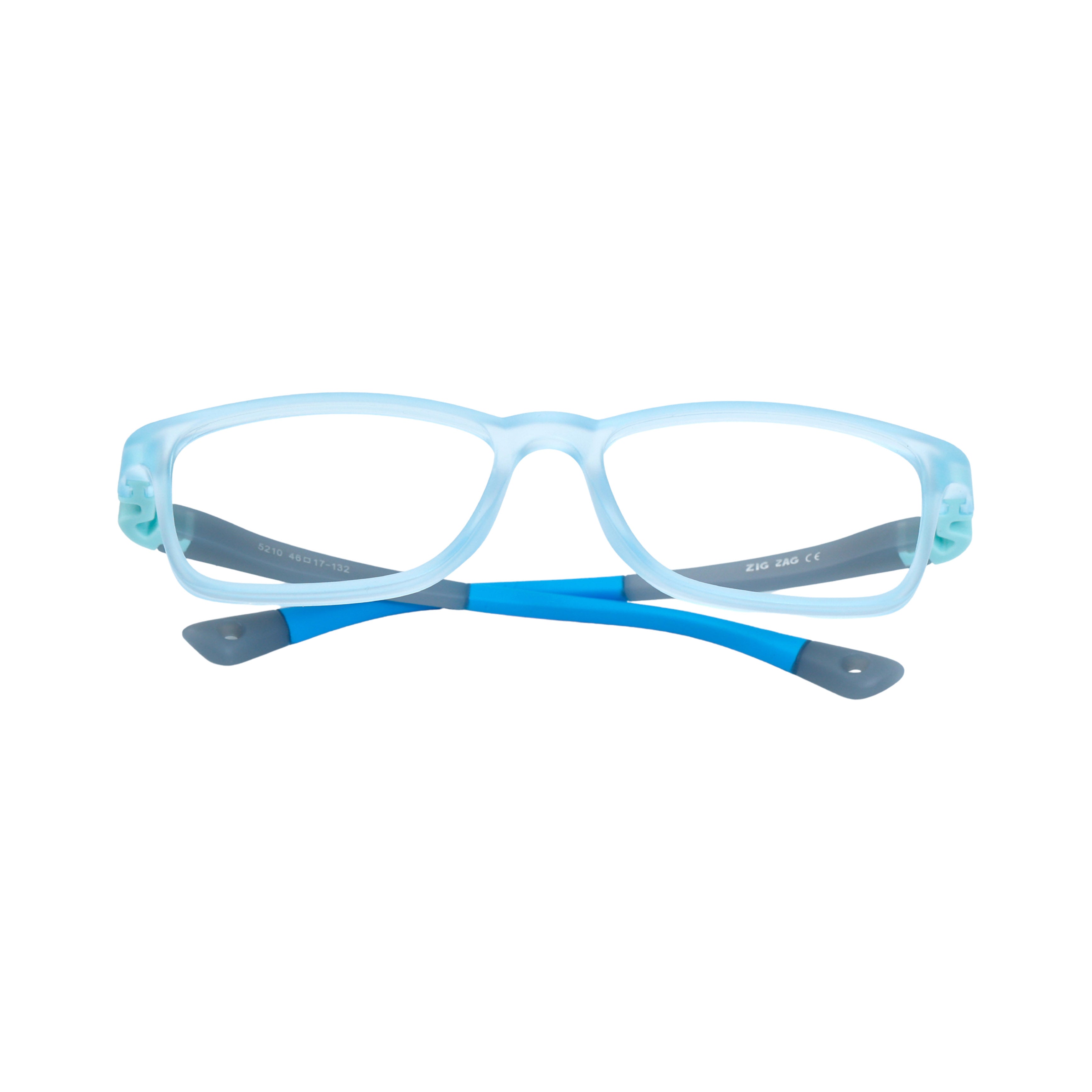 Sky Blue & Grey Square Full Rim