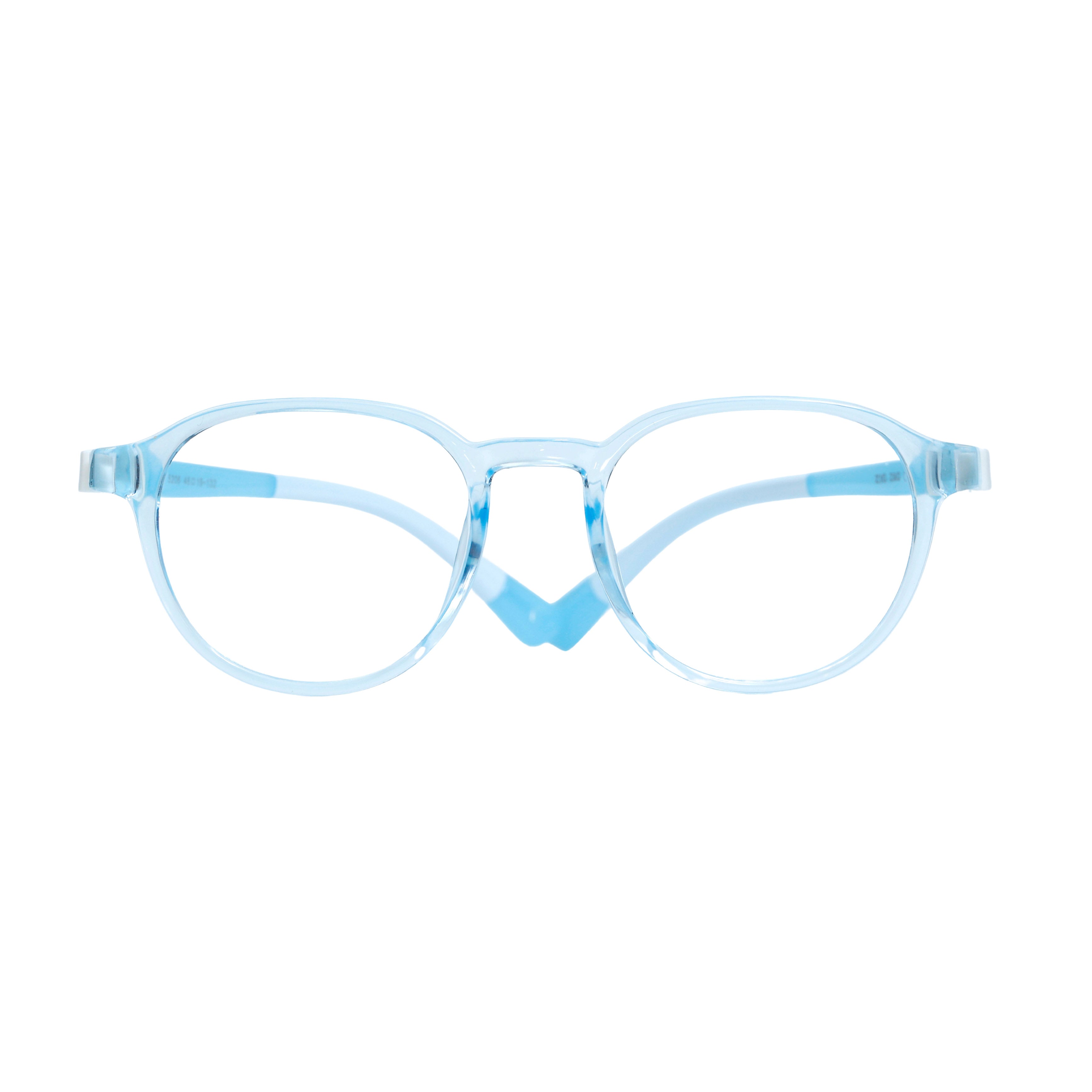 Sky Blue Round Full Rim