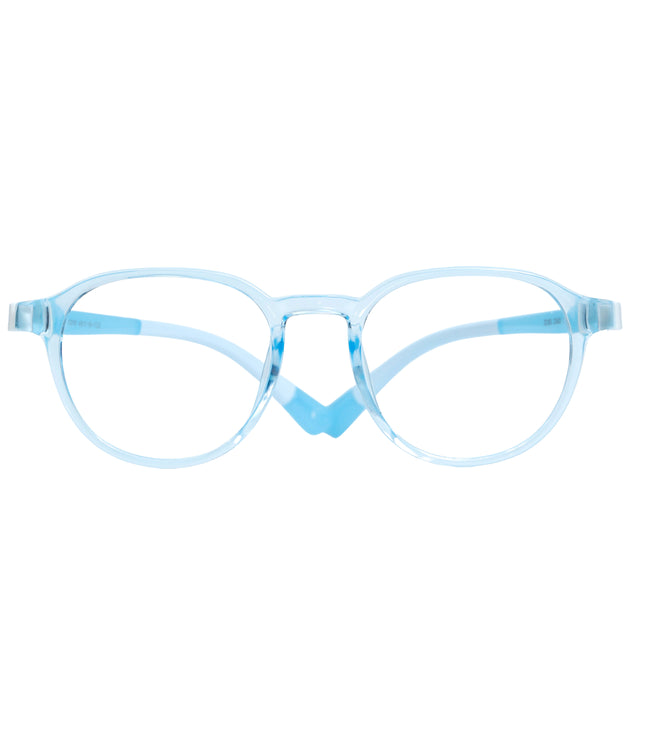 Sky Blue Round Full Rim