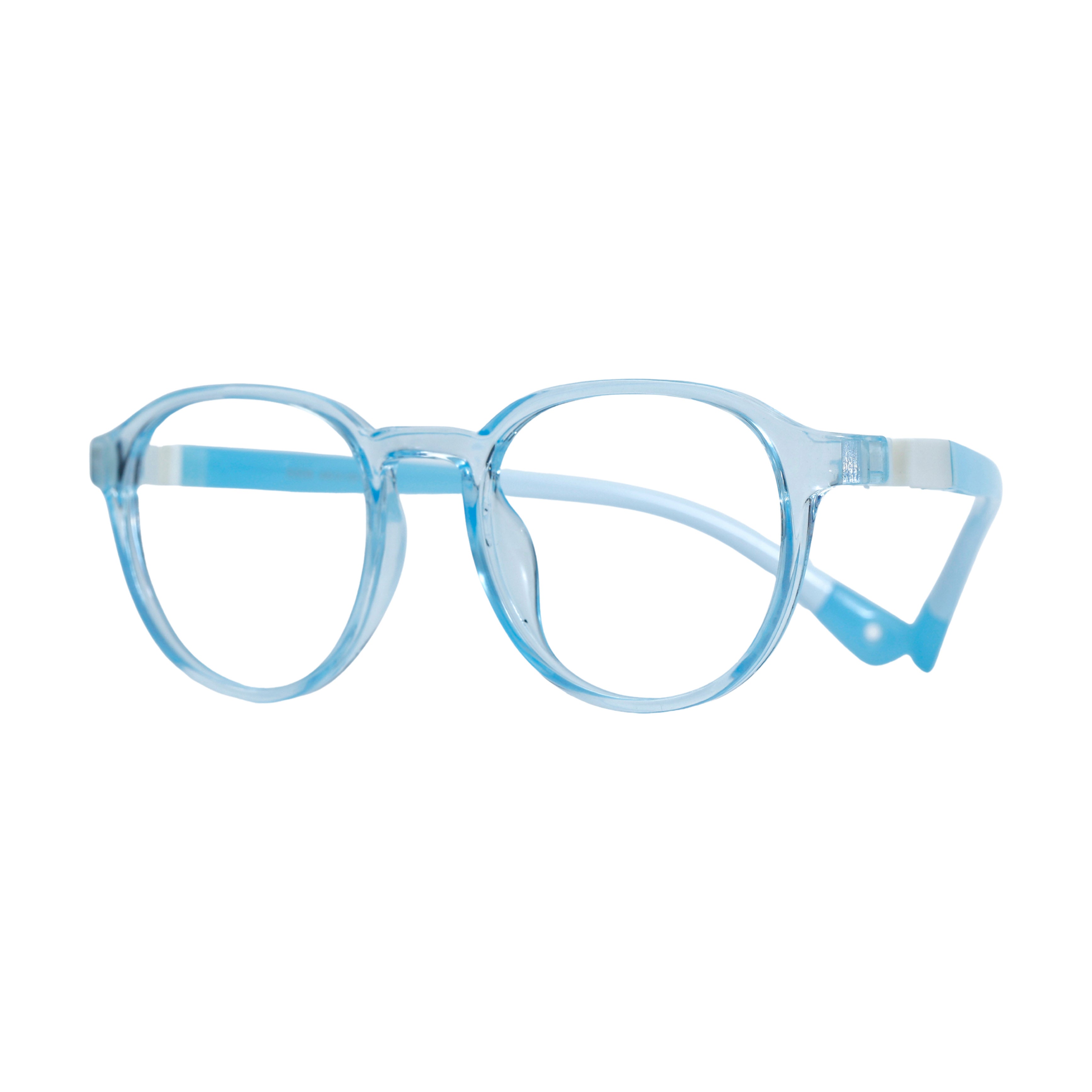Sky Blue Round Full Rim