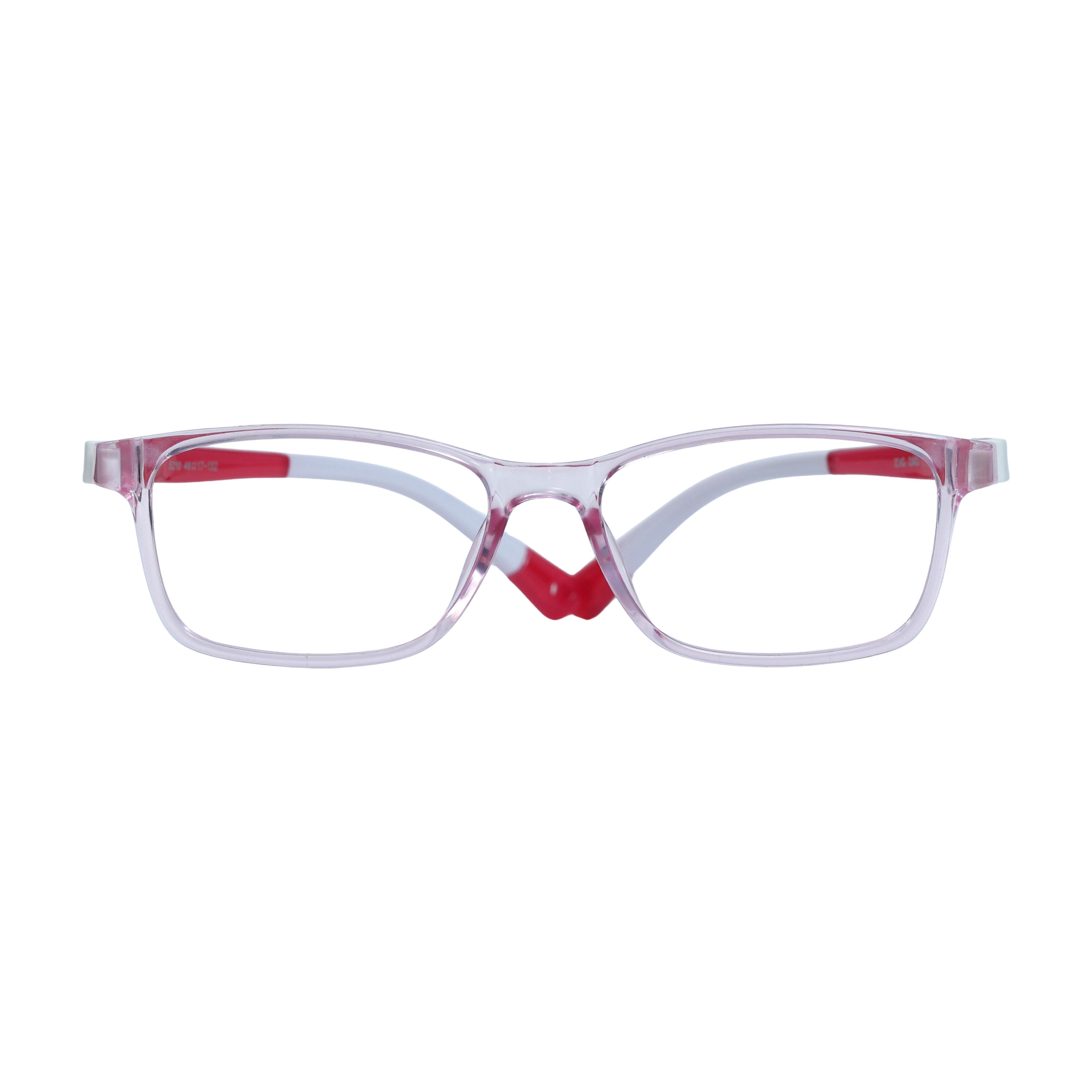 Pink & White Square Full Rim