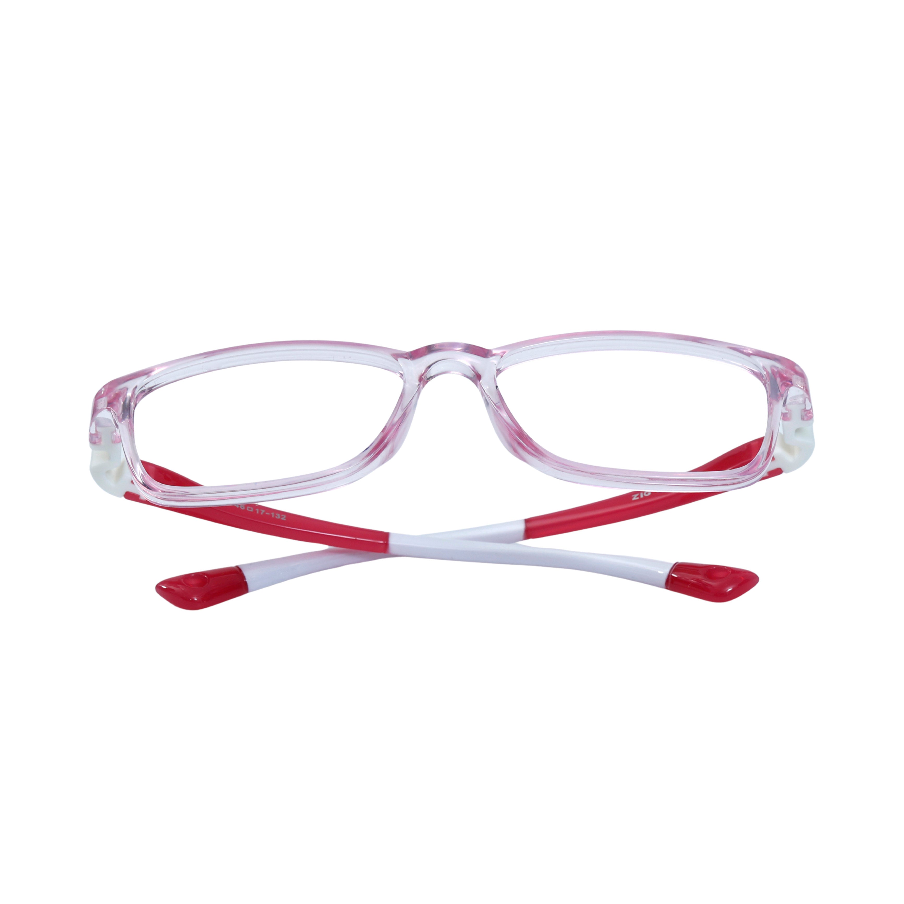 Pink & White Square Full Rim
