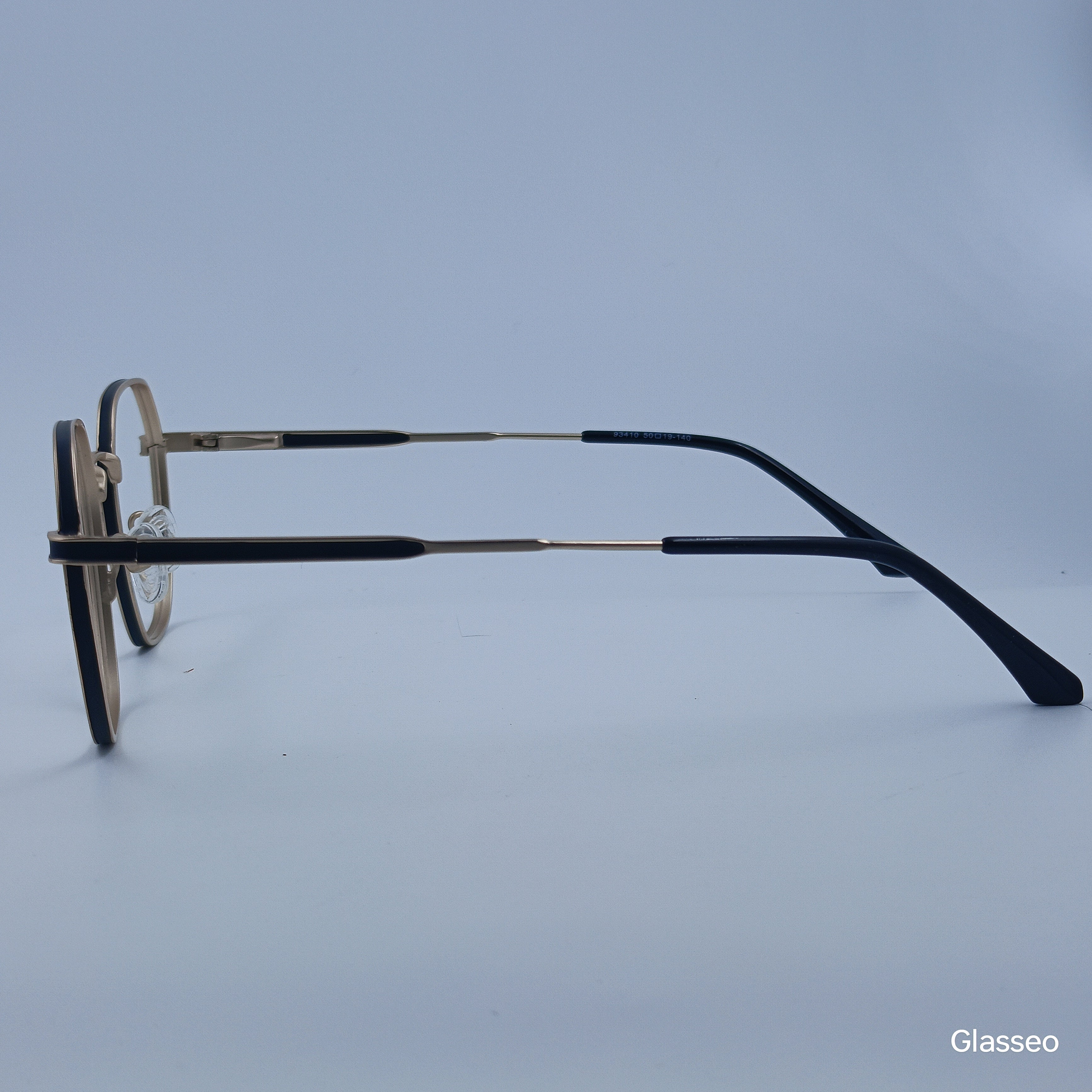 ANDREW ADAM Black Round Full Rim 