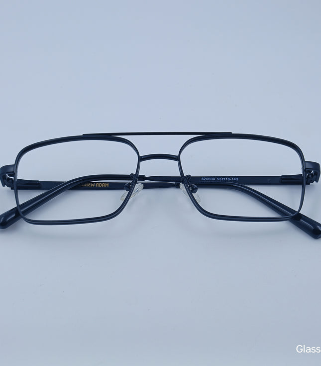ANDREW ADAM Black Square Full Rim 