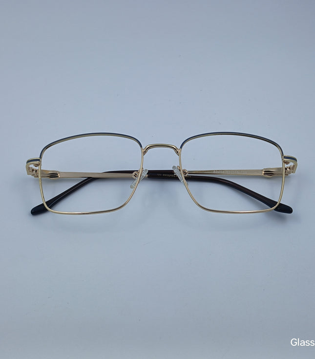 ANDREW ADAM Golden Brown Square Full Rim 