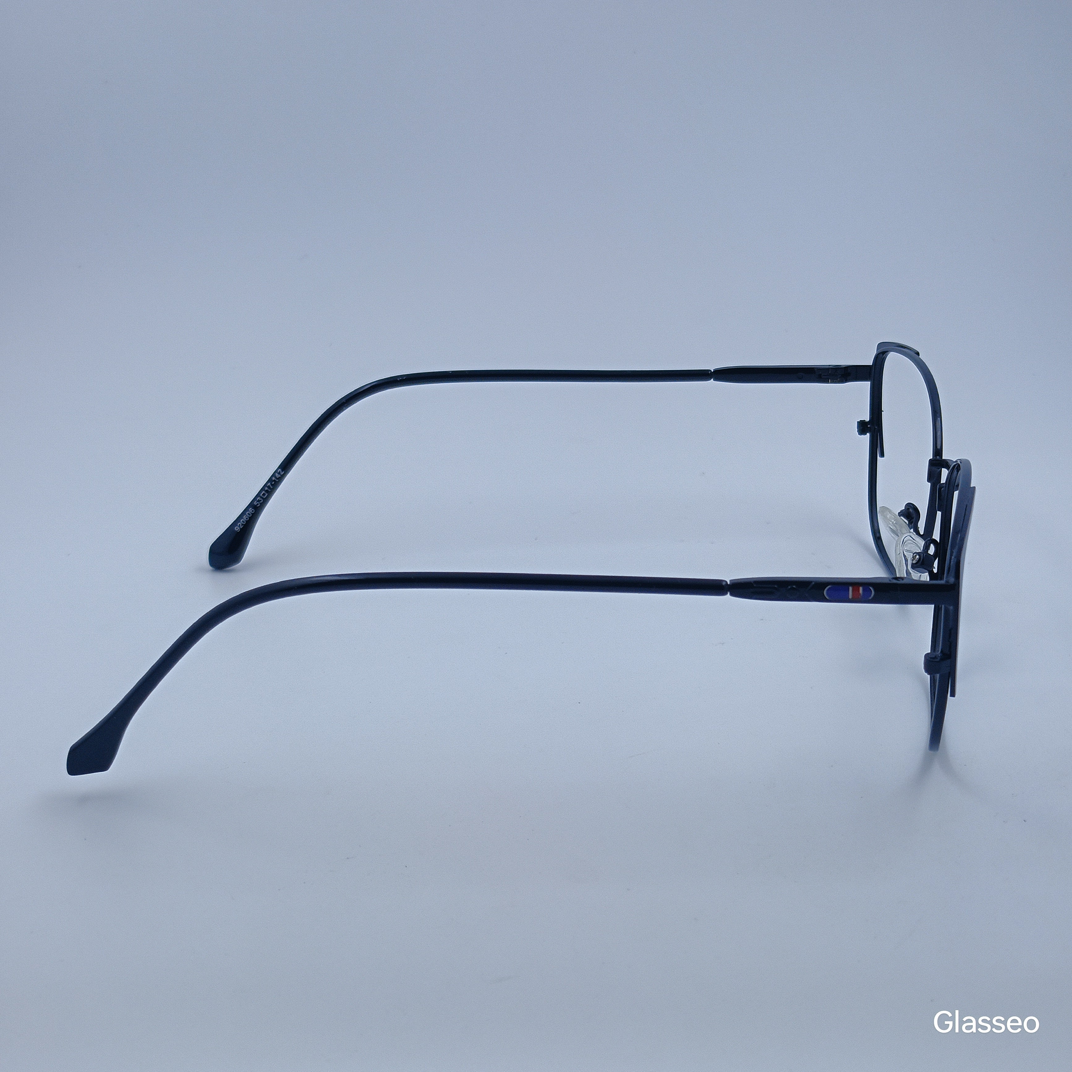 ANDREW ADAM Gunmetal Brown Cat Eye Full Rim 