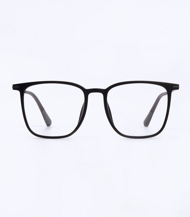 Matt Black & Grey Full Rim Square