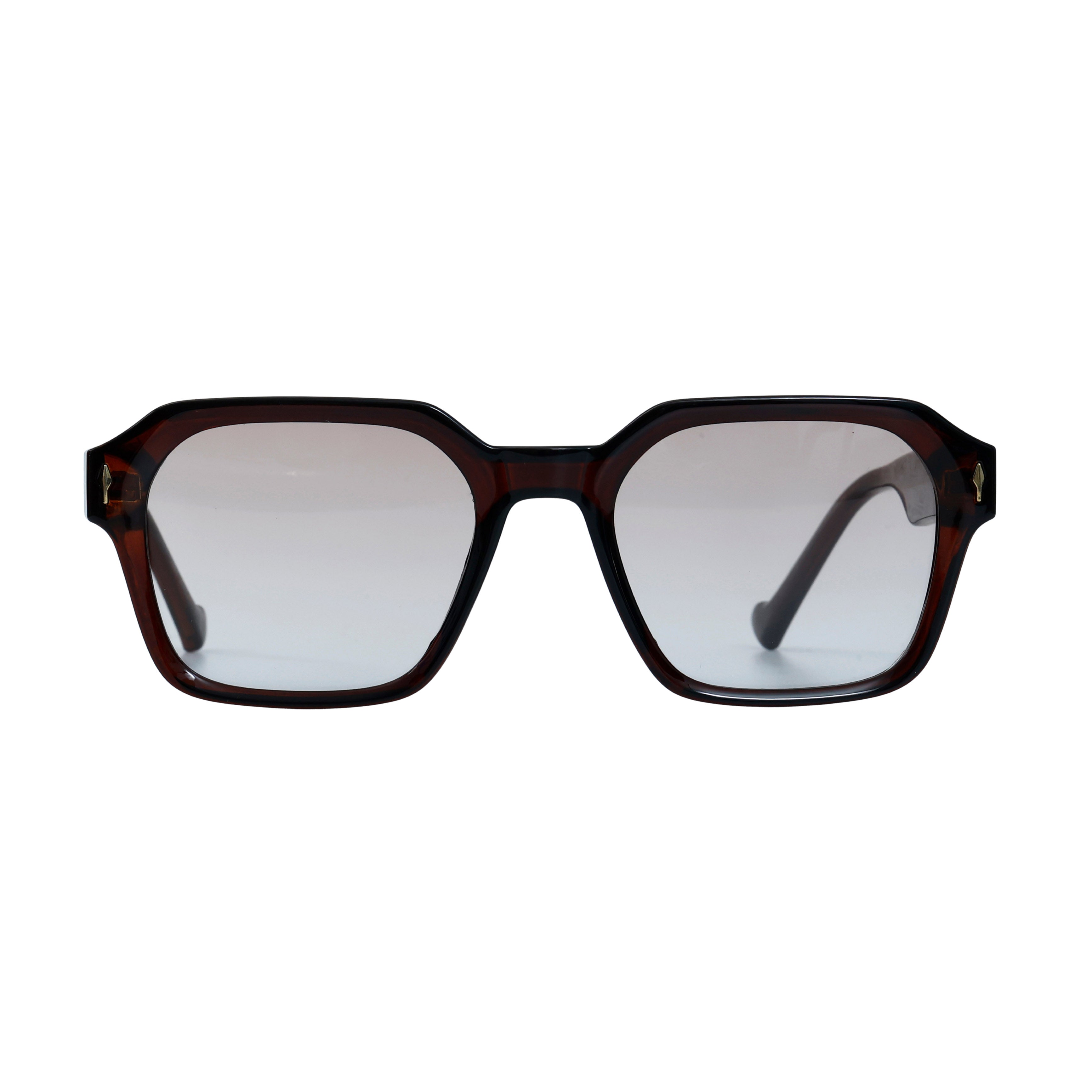 Brown Square Full Rim