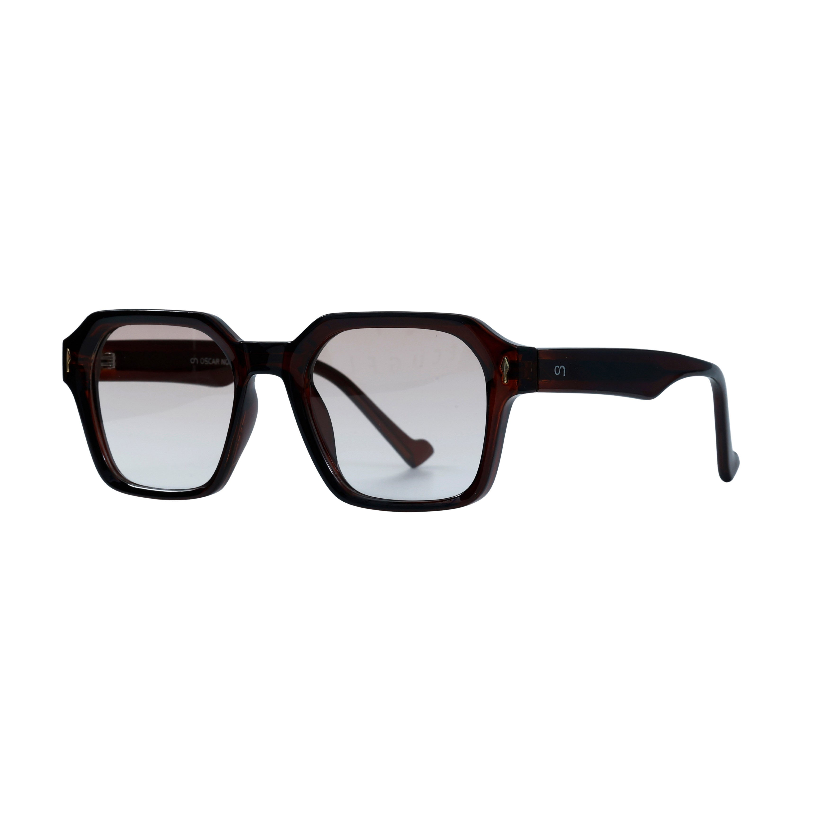 Brown Square Full Rim