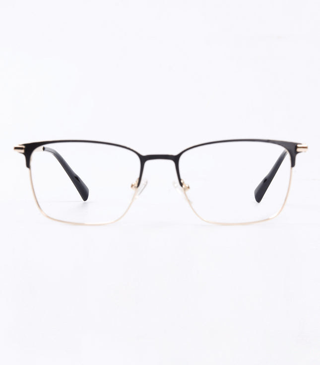 Black & Golden  Full Rim  Square