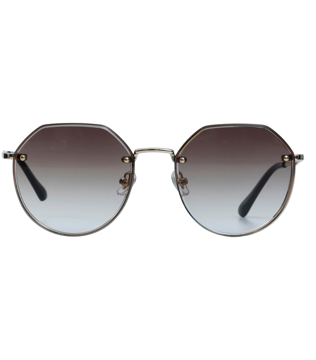 Golden & Brown Round Full Rim