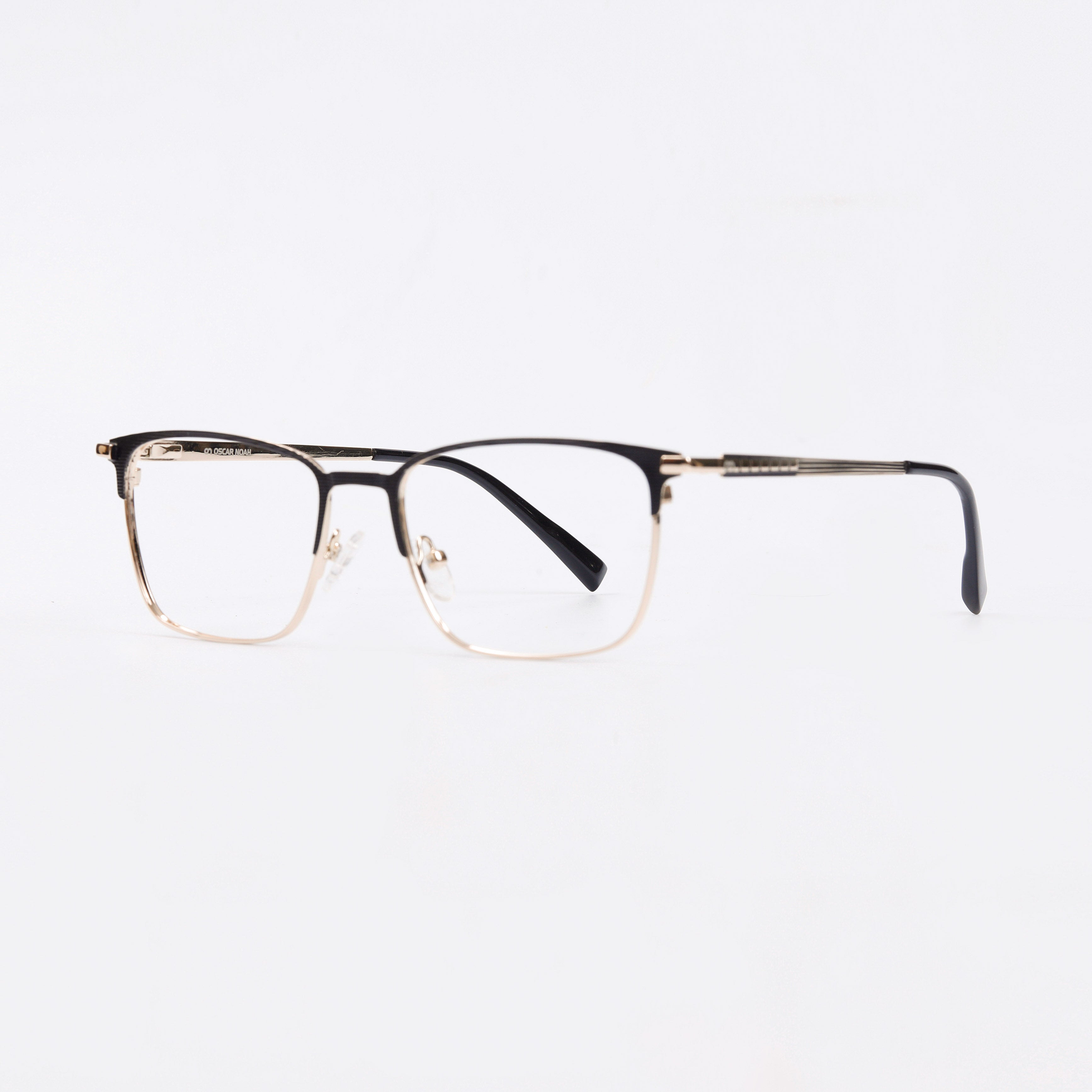 Black & Golden  Full Rim  Square