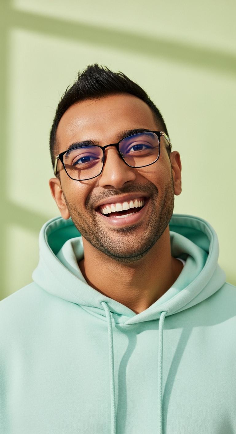 Black & Golden  Full Rim  Square