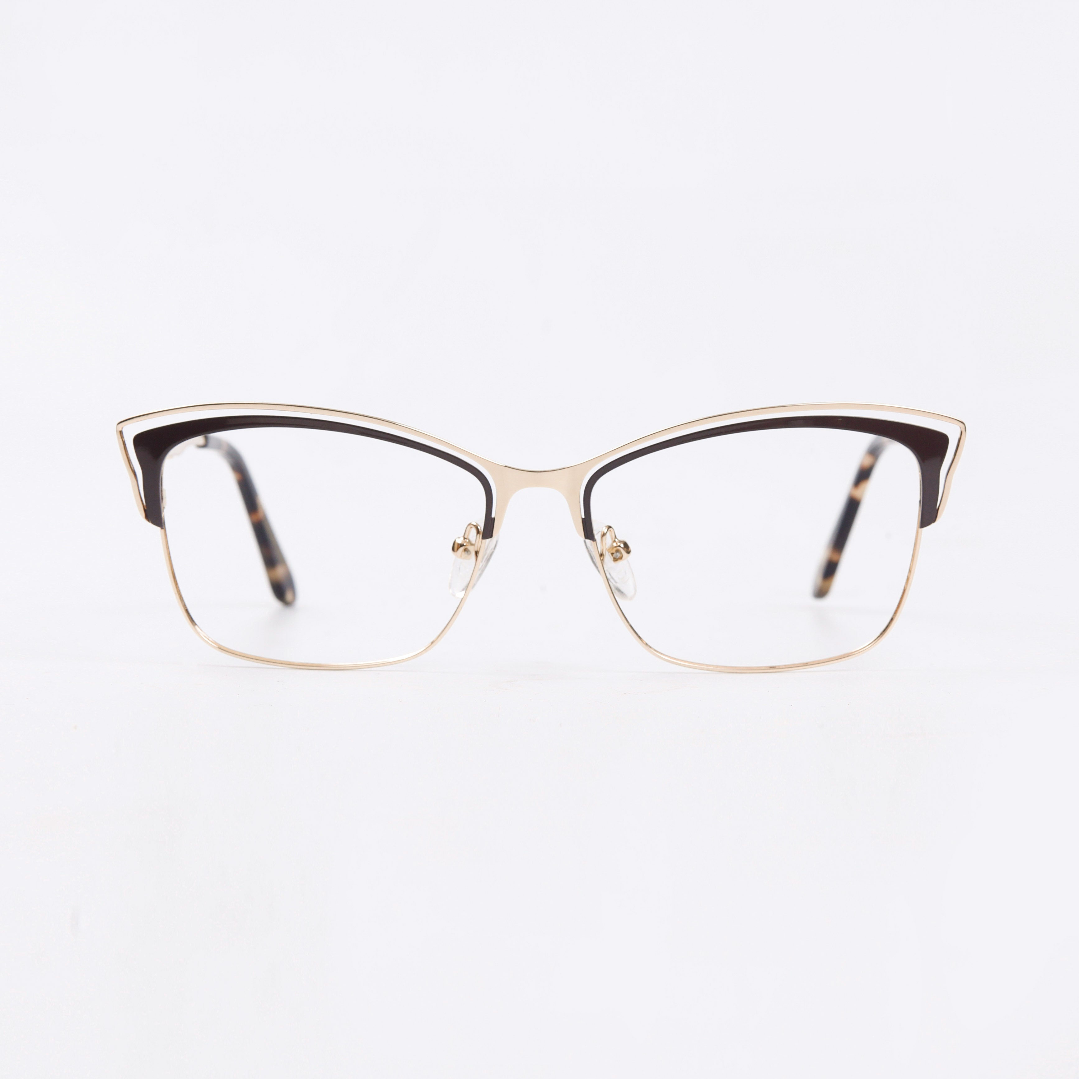 Brown & Golden Full Rim Cat Eye
