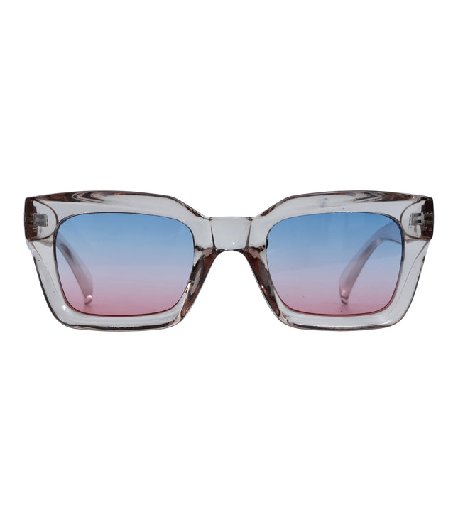Transparent Pink Cat Eye Full Rim