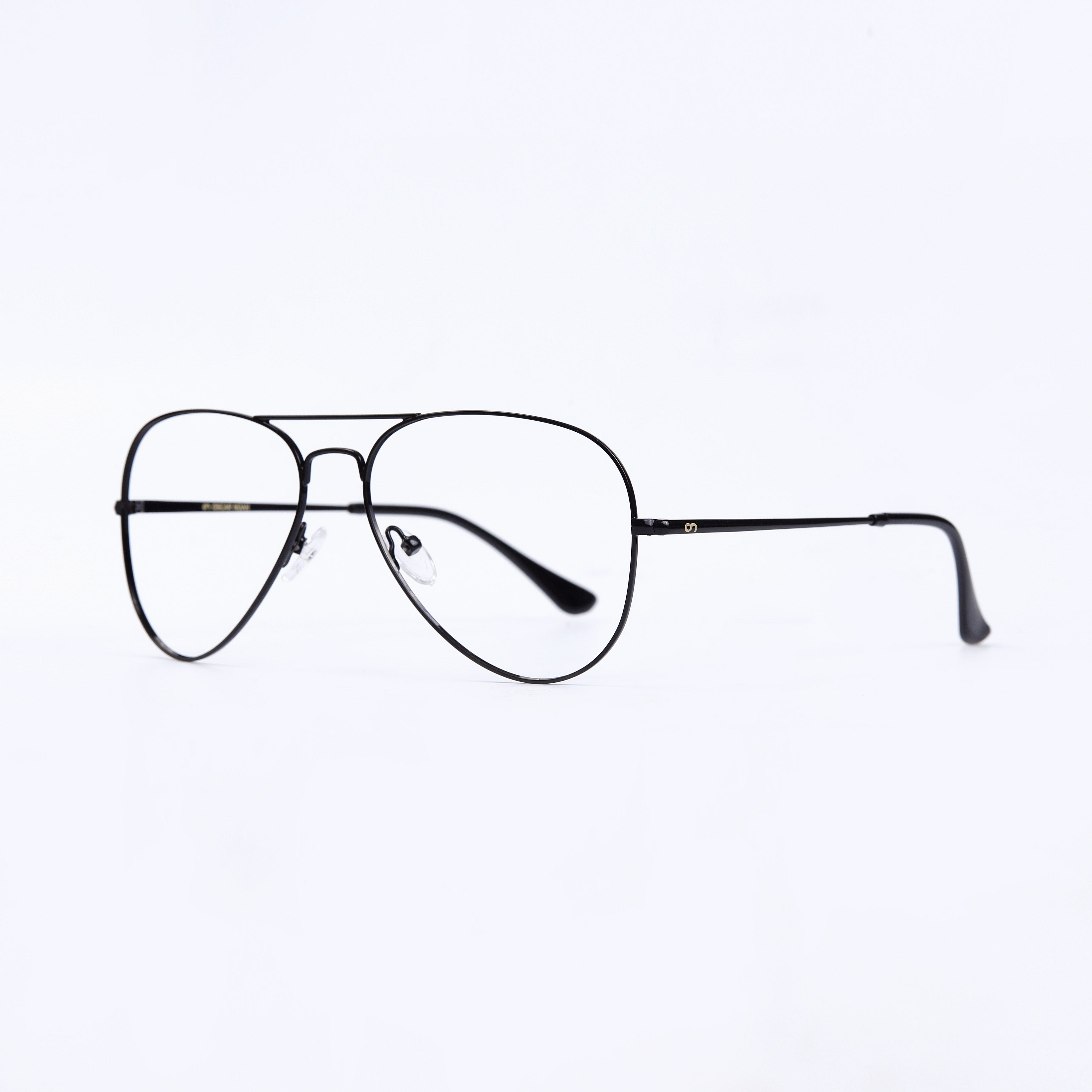 Black  Full Rim  Aviator