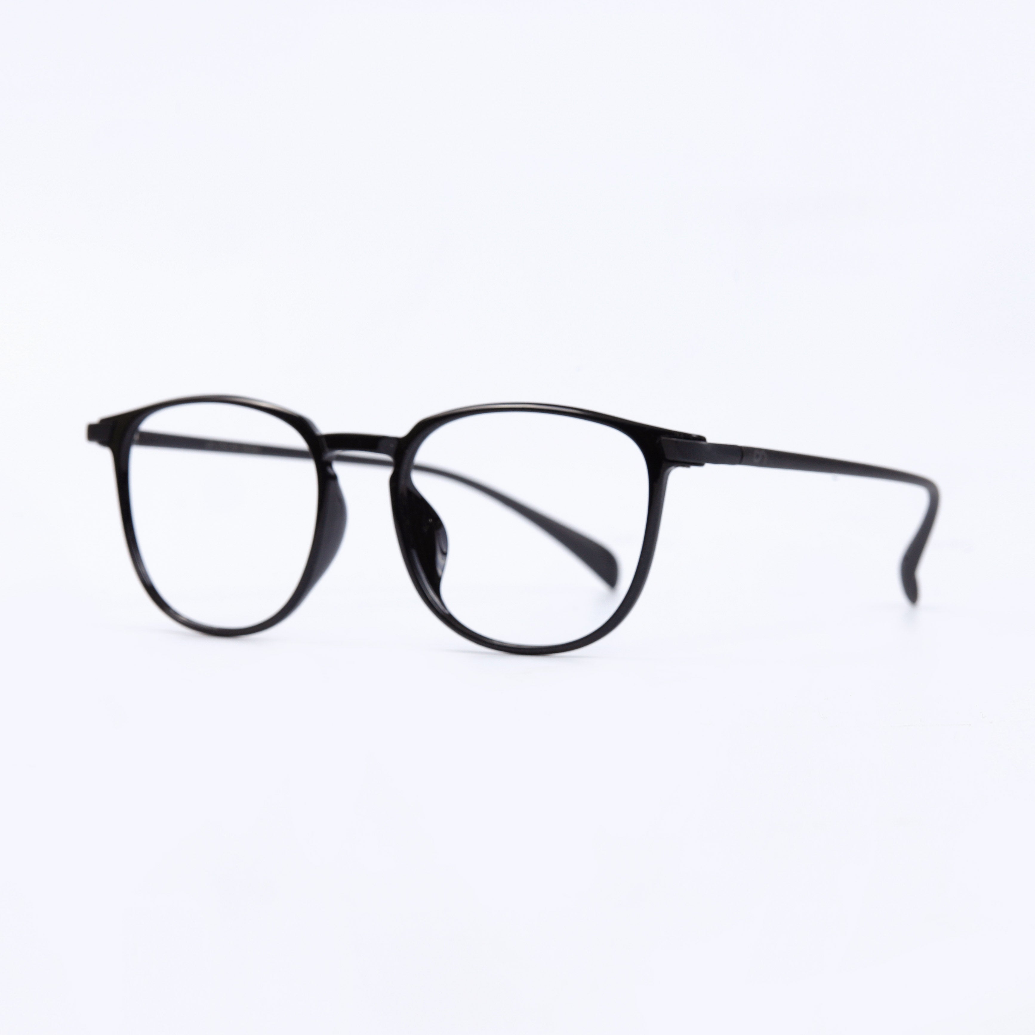 Black  Full Rim  Round