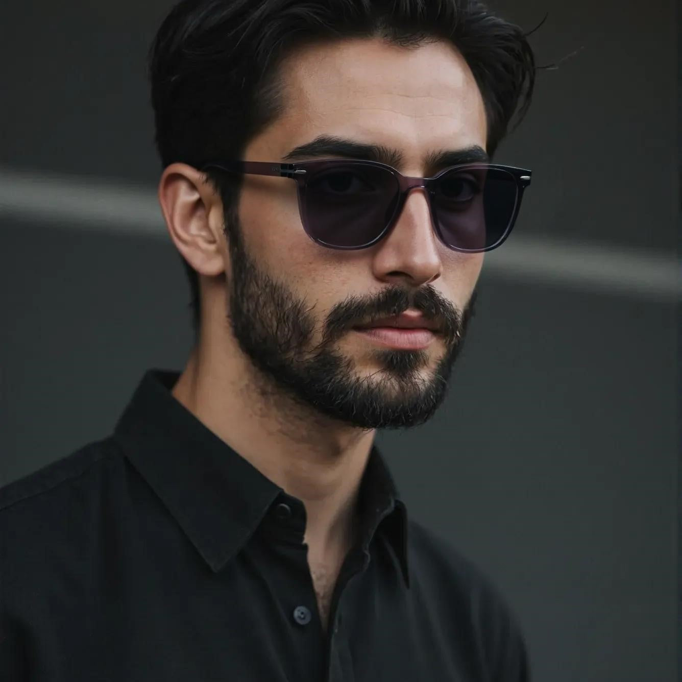 Gray Wayfarer Full Rim