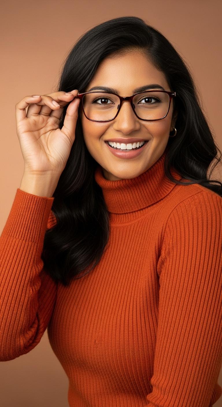 Copper  Full Rim  Square