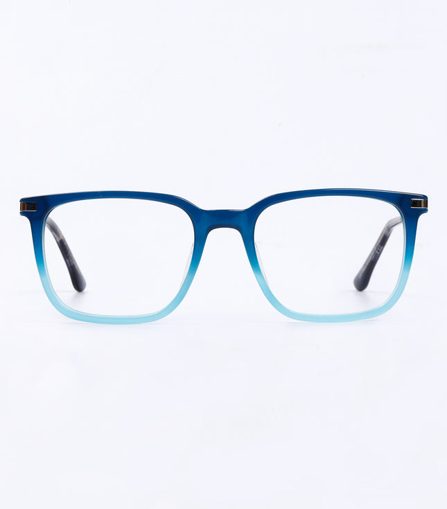 Blue & Silver  Full Rim Square