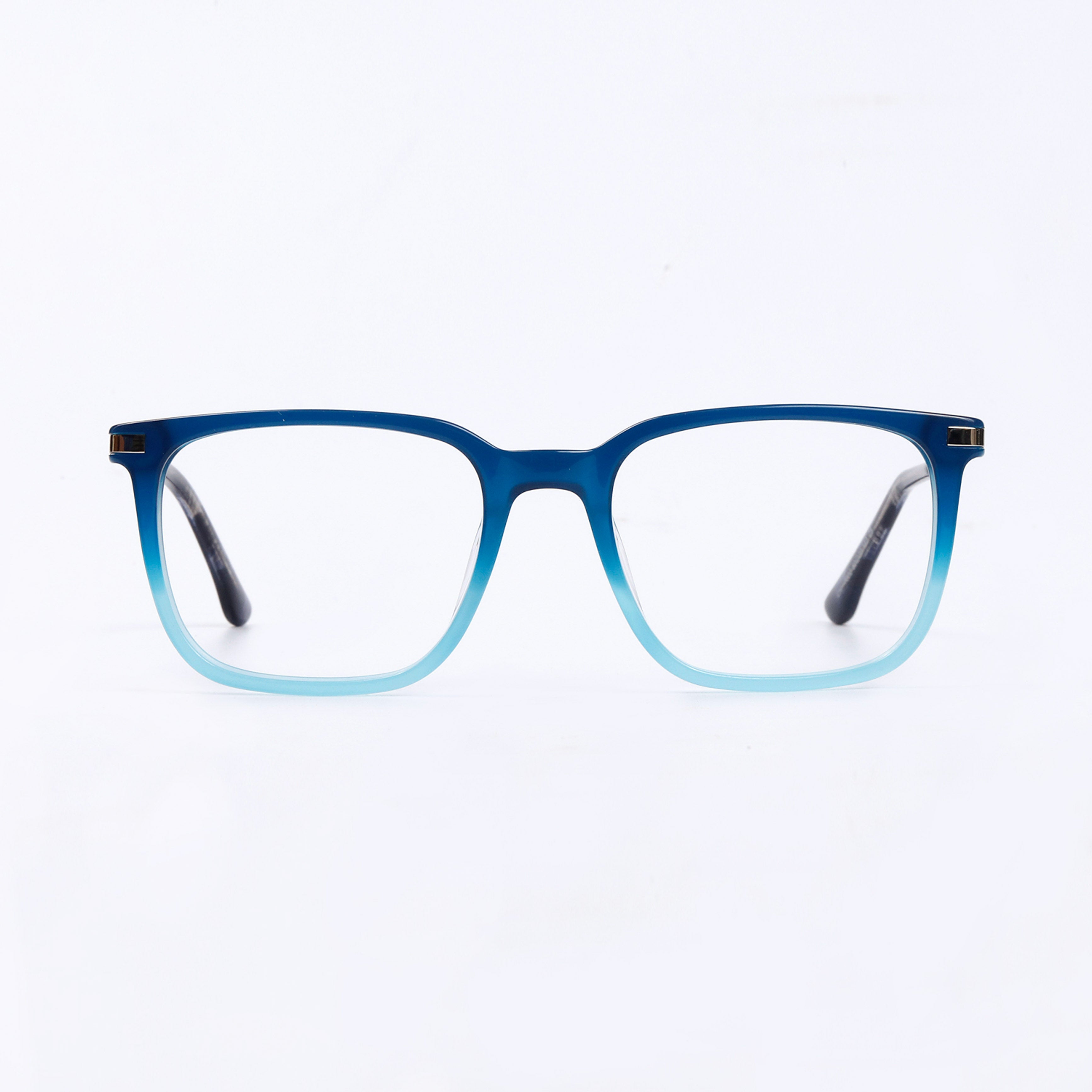 Blue & Silver  Full Rim Square