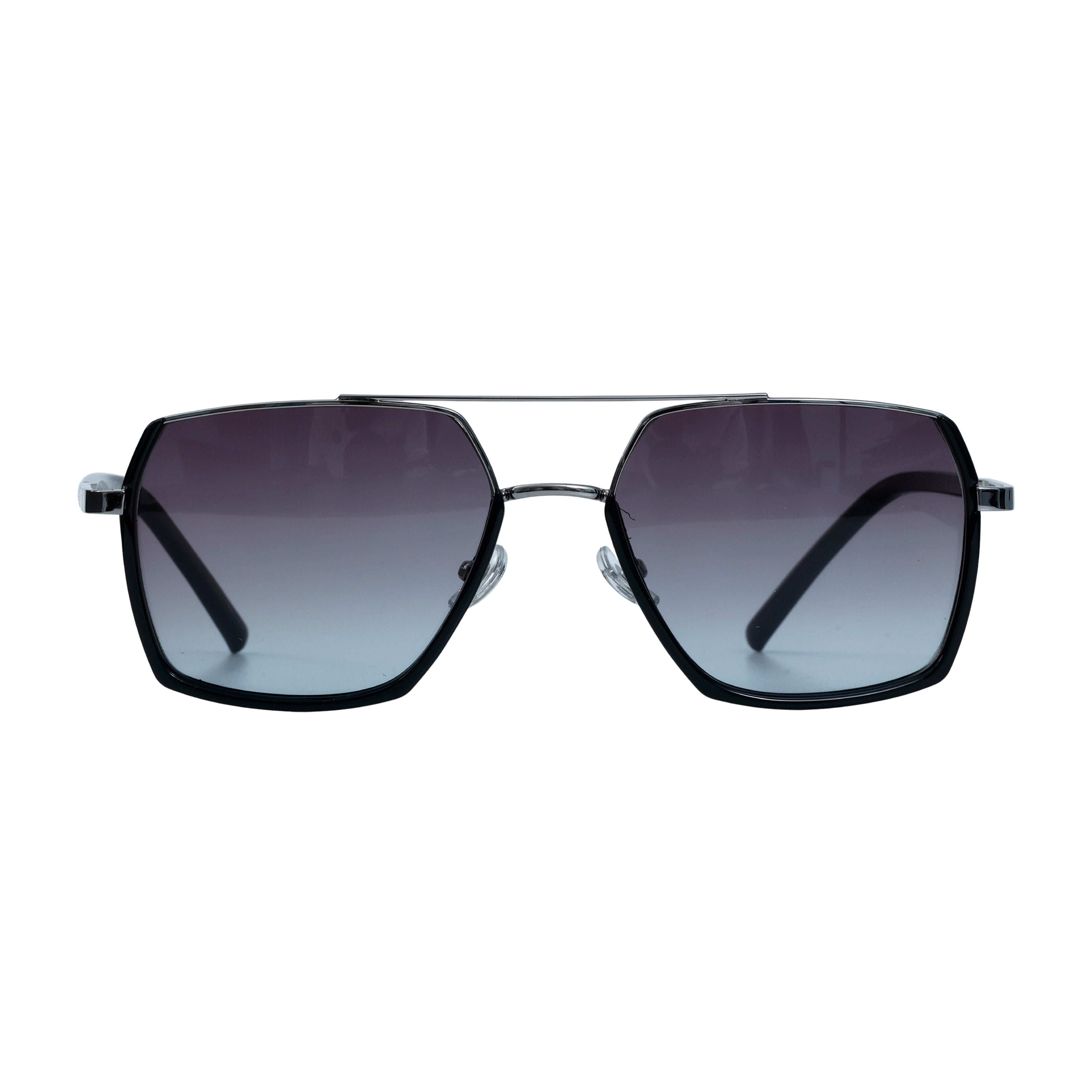 Black & Silver Wayfarer Full Rim