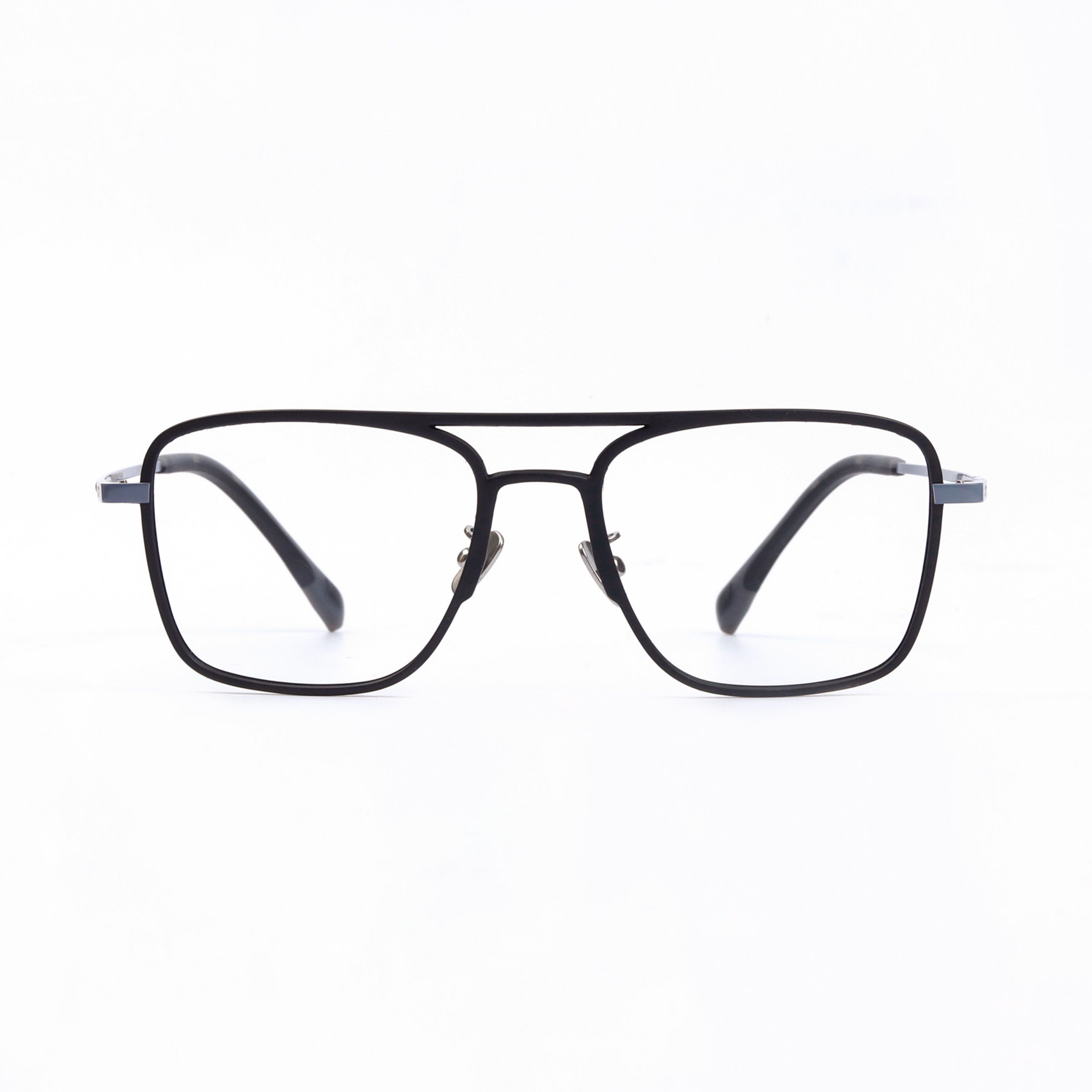 Black & Grey Square Full Rim