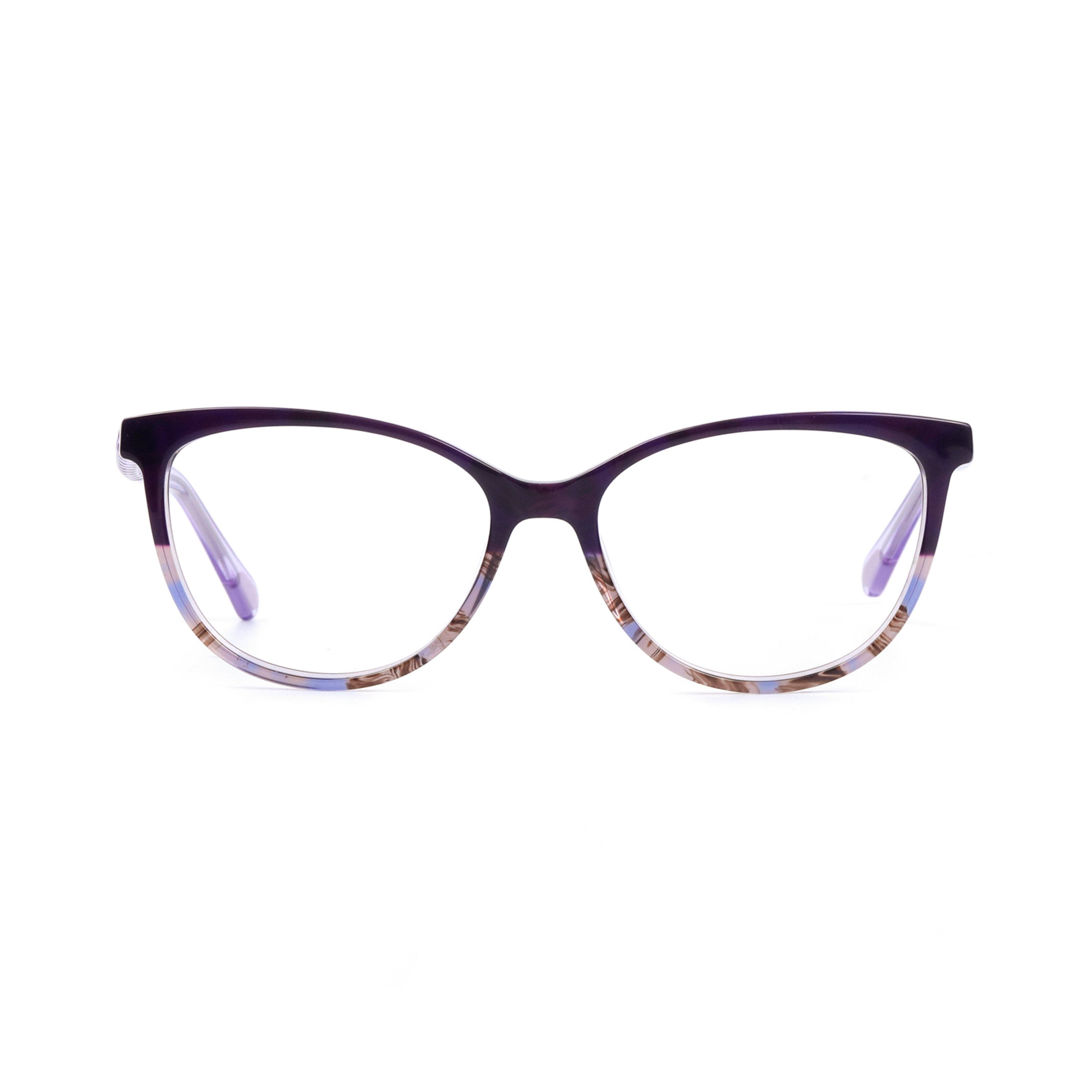 Purple & Blue Cat Eye Full Rim