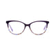 Purple & Blue Cat Eye Full Rim
