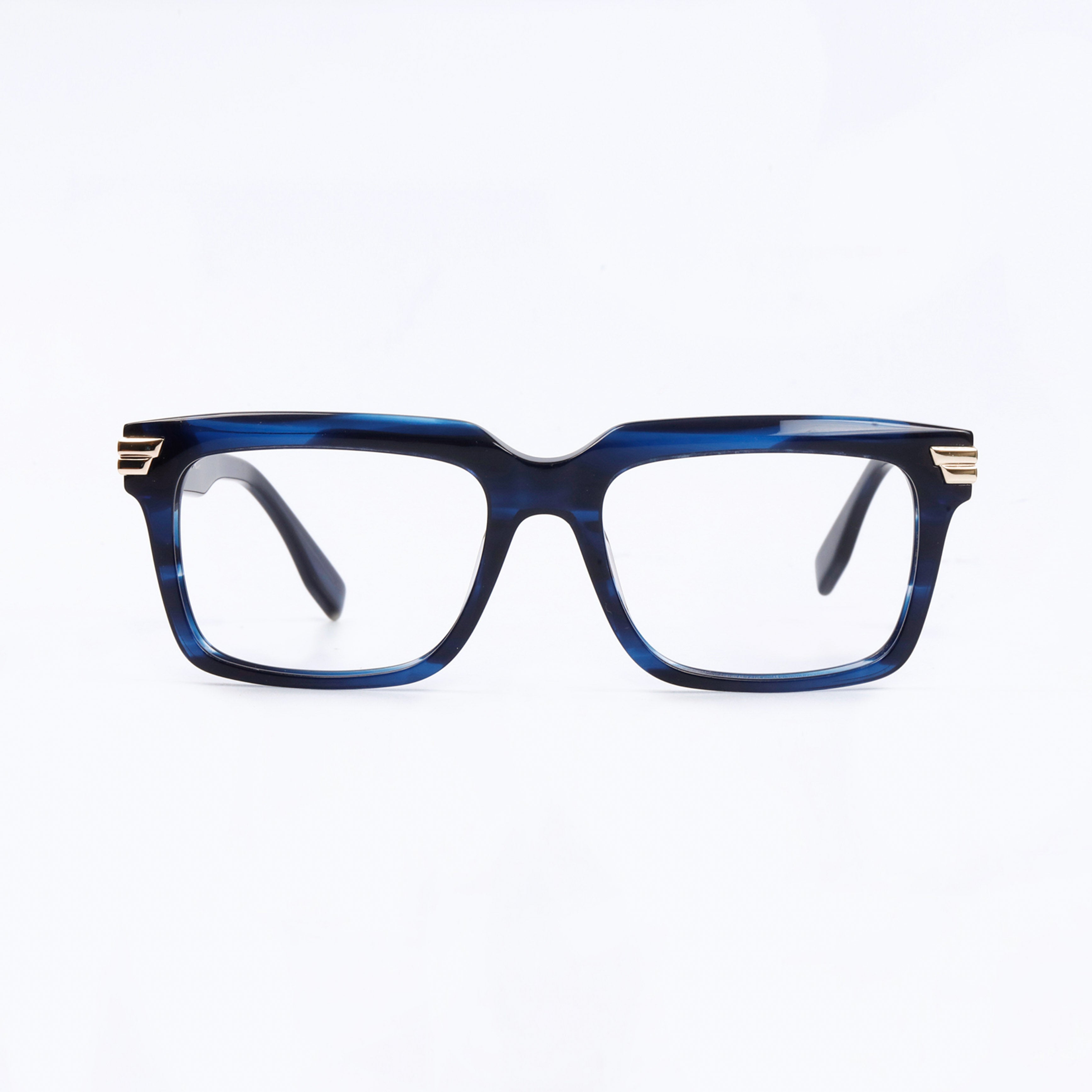 Blue & Golden Square Full Rim