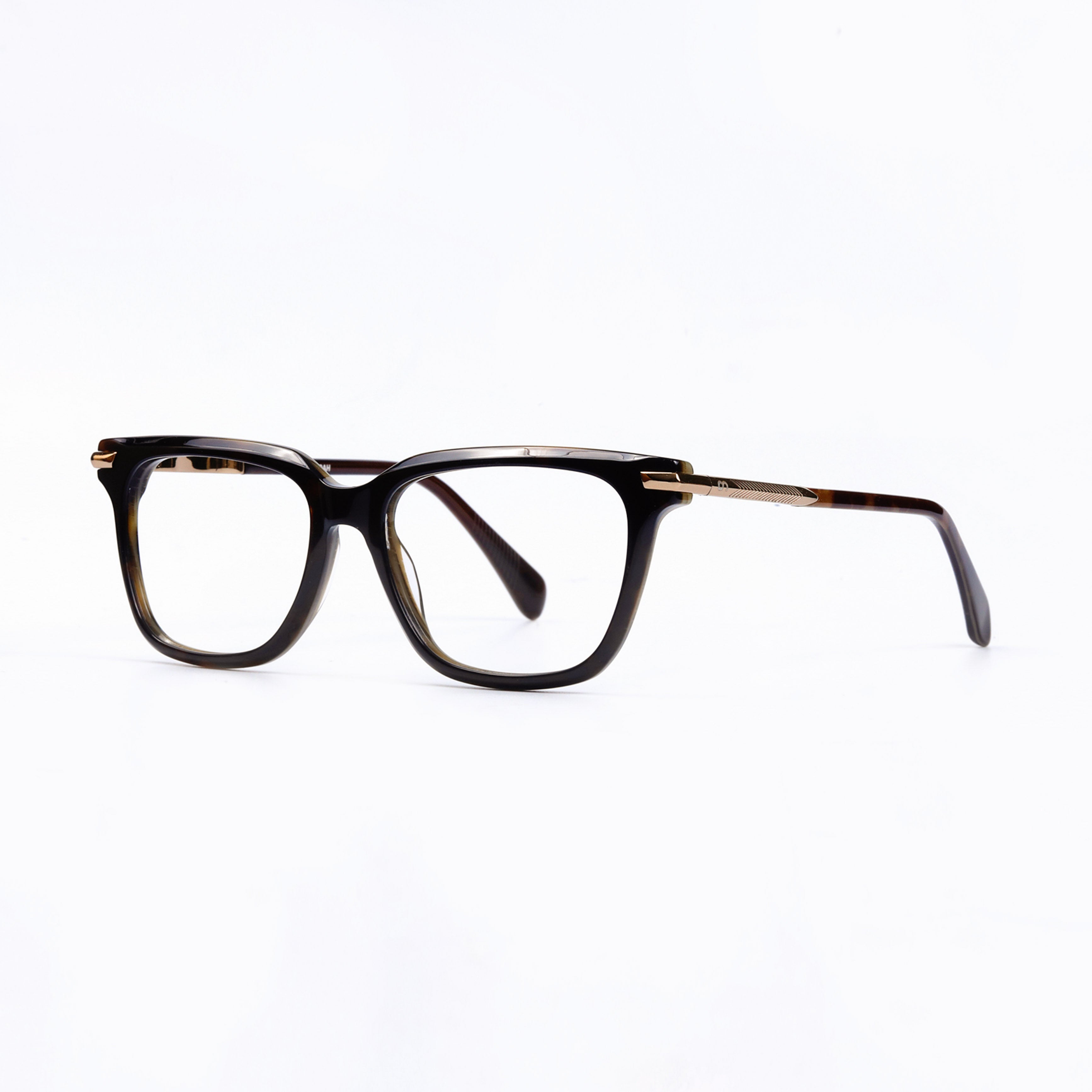 Brown Square Full Rim