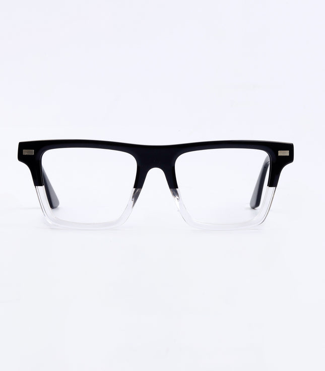 Transparent Black Wayfarer Full Rim