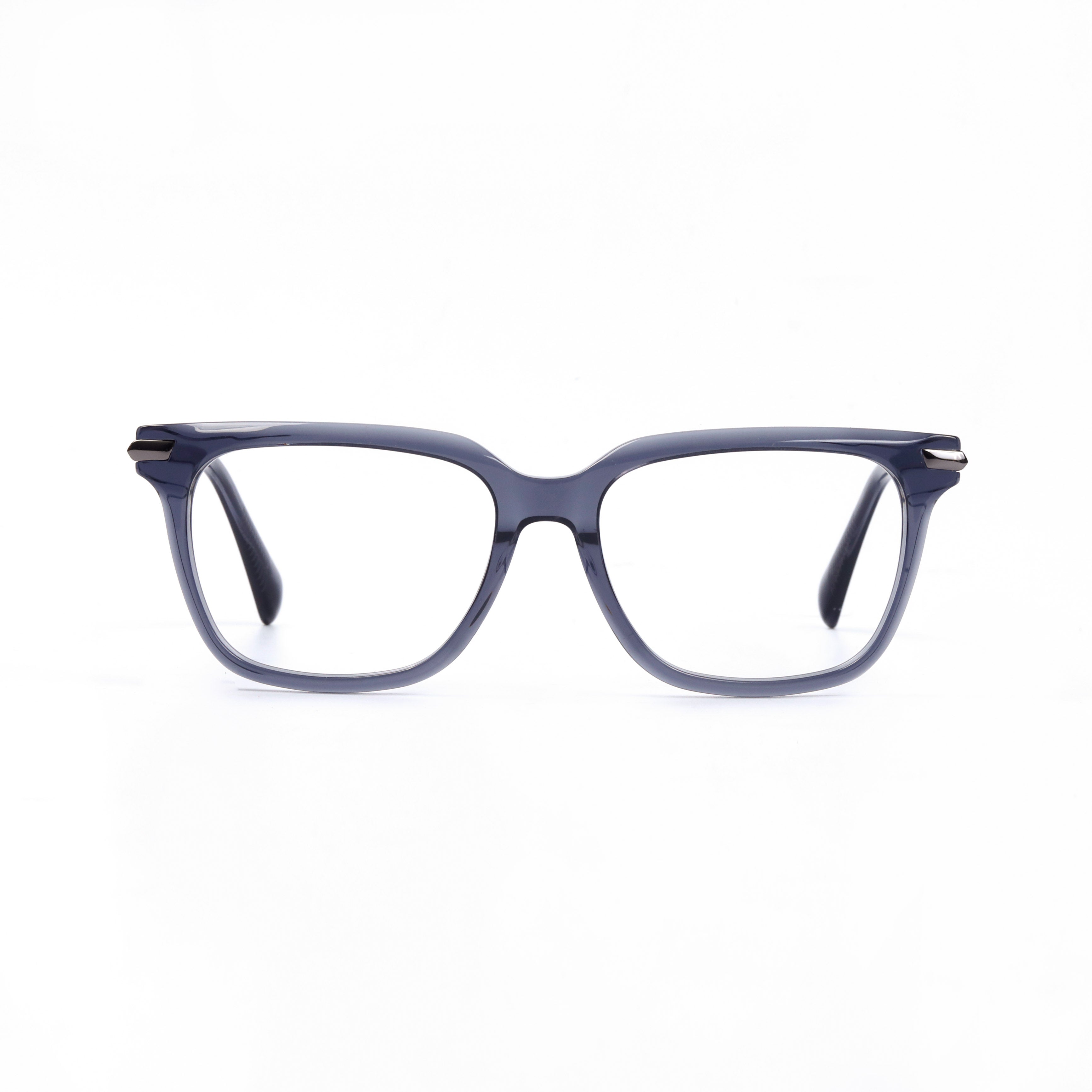 Gunmetal Grey Square Full Rim