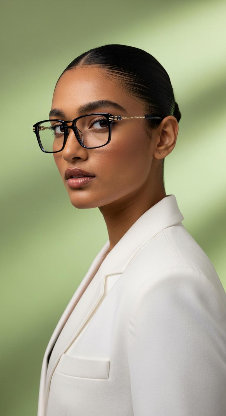 Golden Black Wayfarer Full Rim