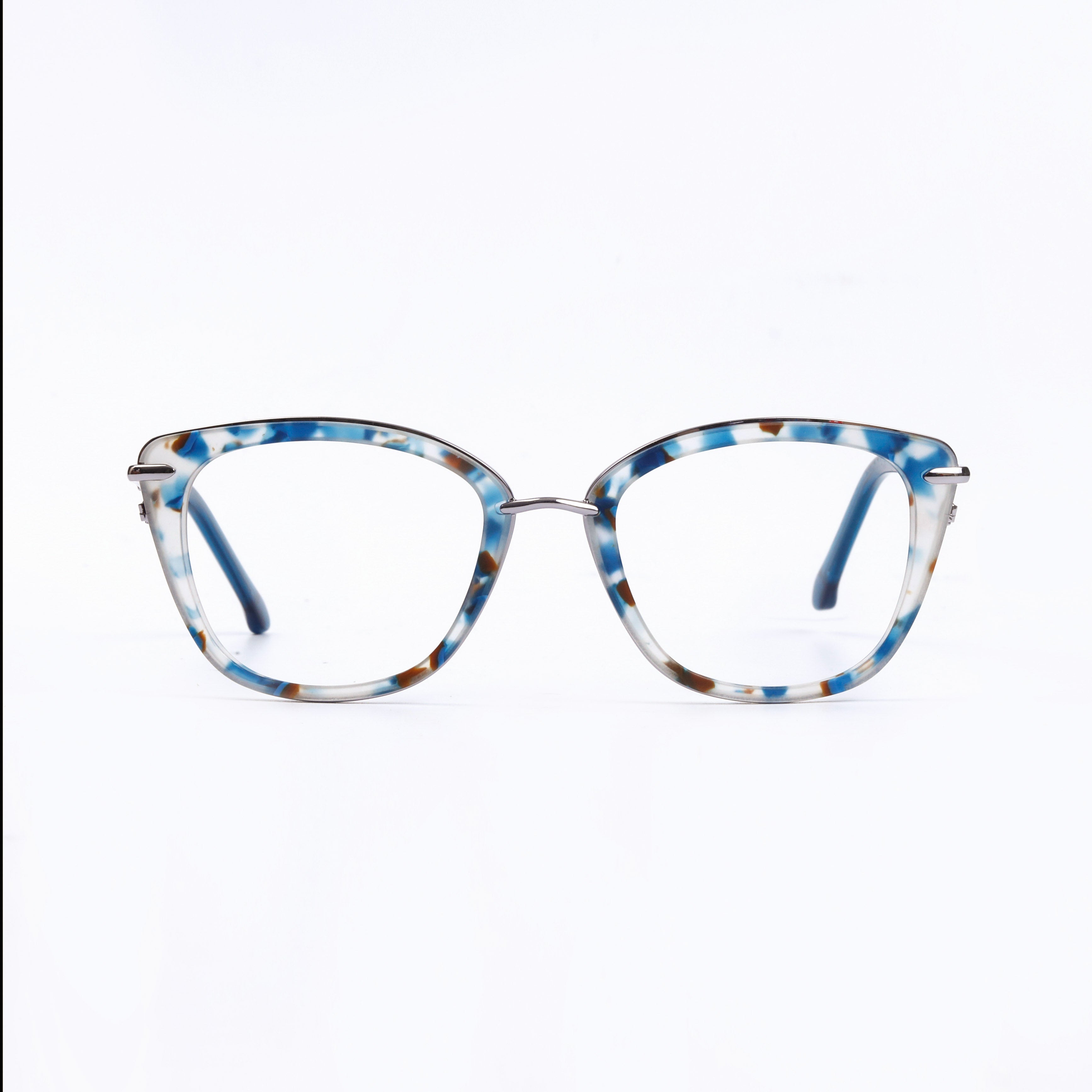 Tortoise Blue Cat Eye Full Rim
