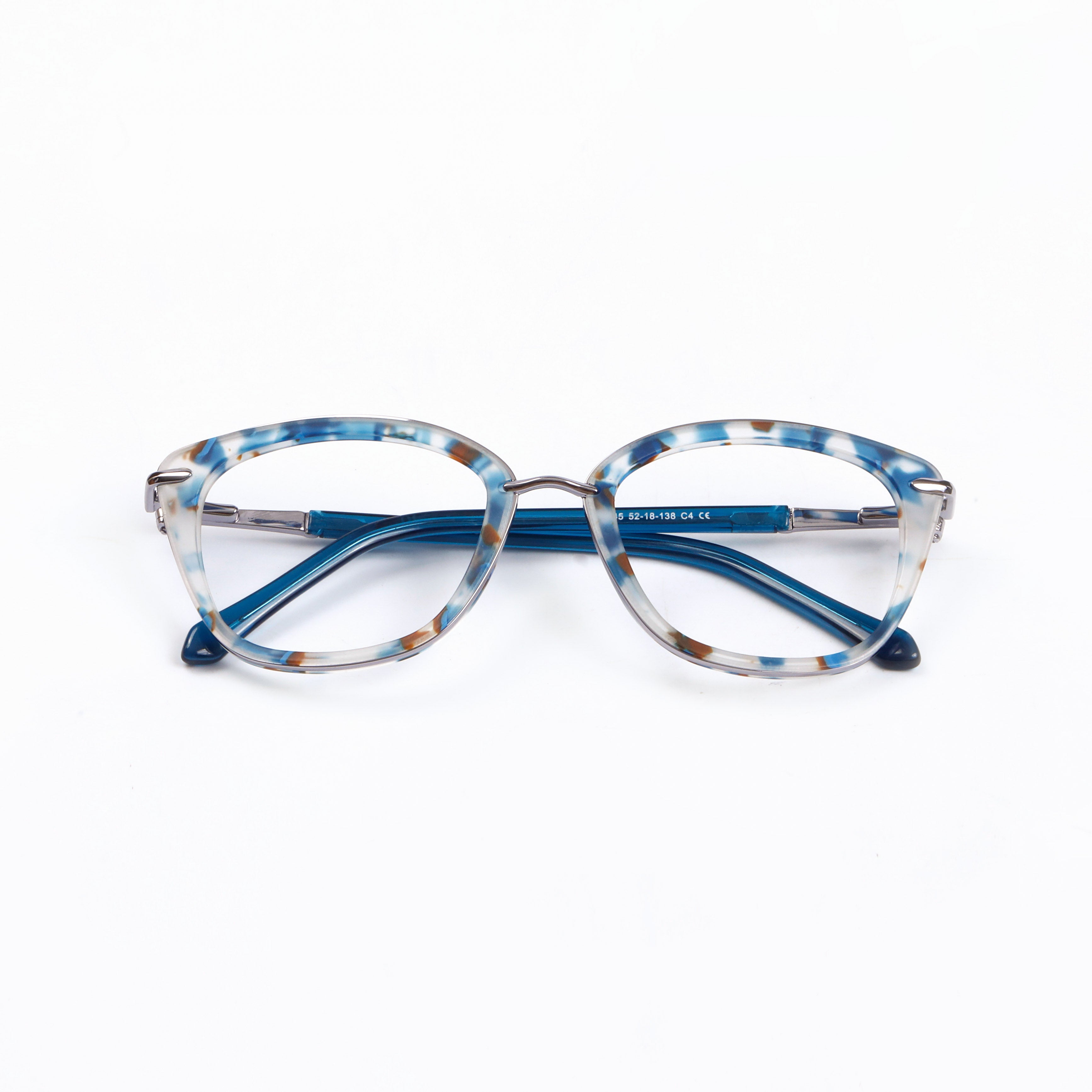 Tortoise Blue Cat Eye Full Rim