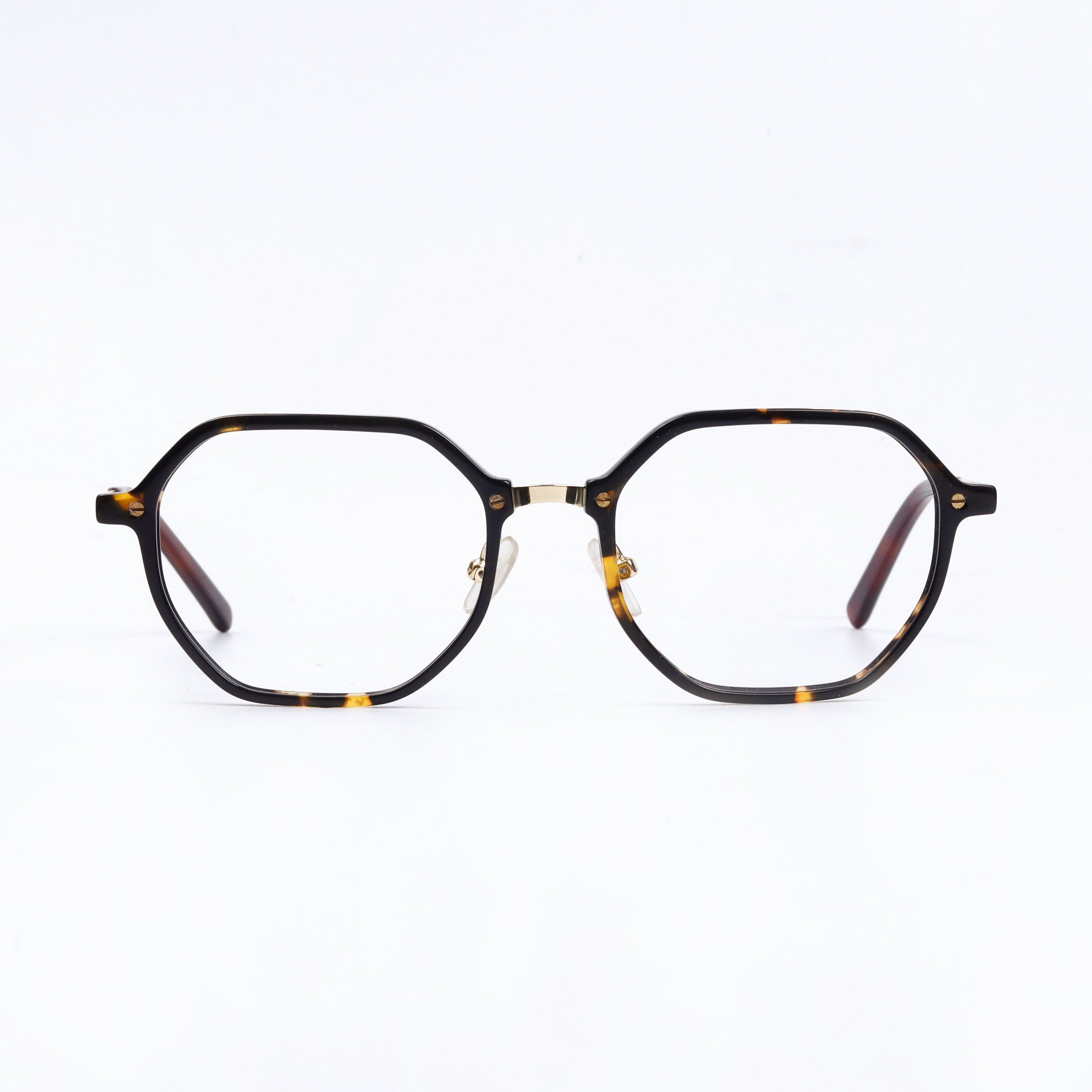 Golden Tortoise Hexagon  Full Rim