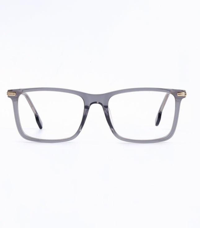 Golden & Grey Rectangle Full Rim