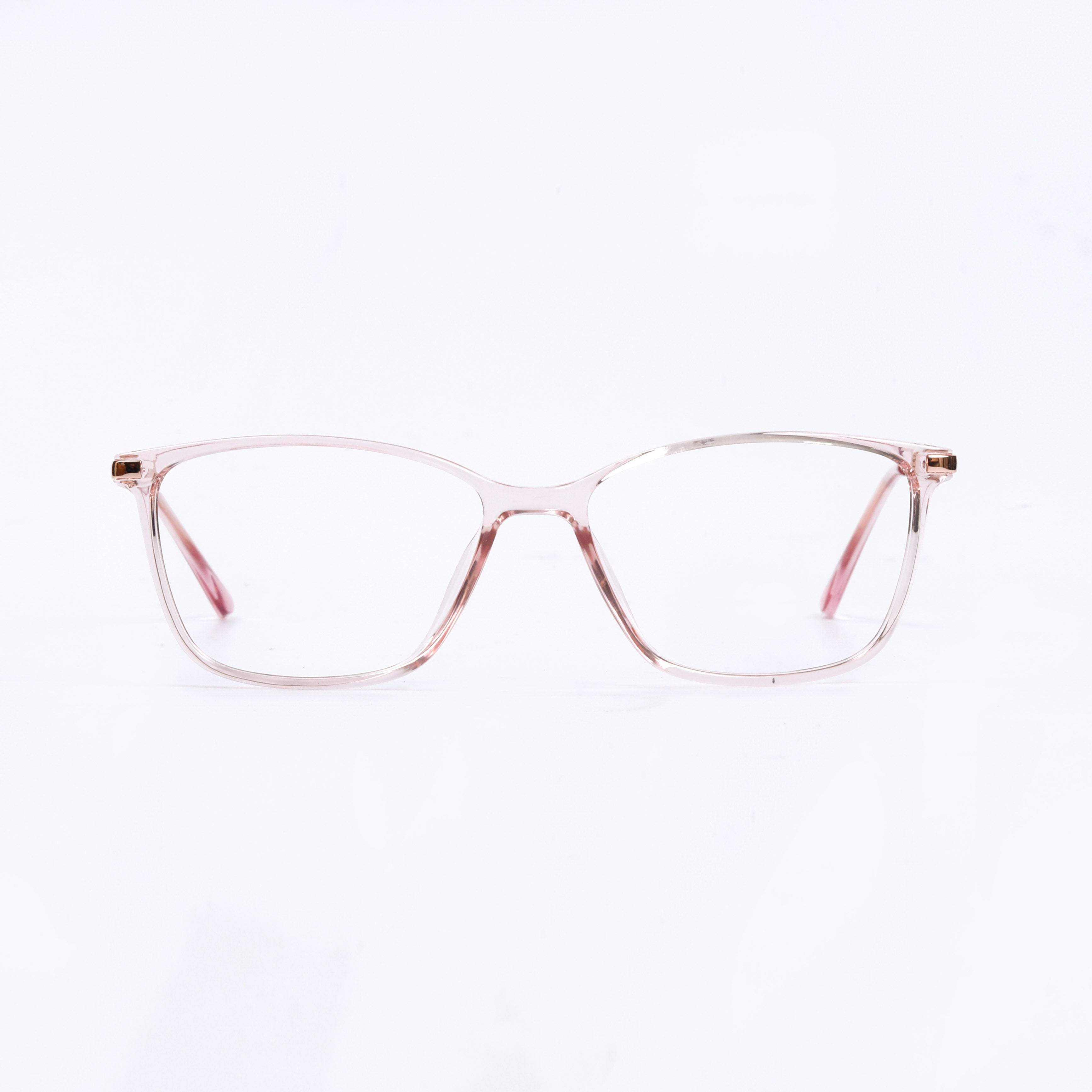 Pink & Golden Cat Eye Full Rim