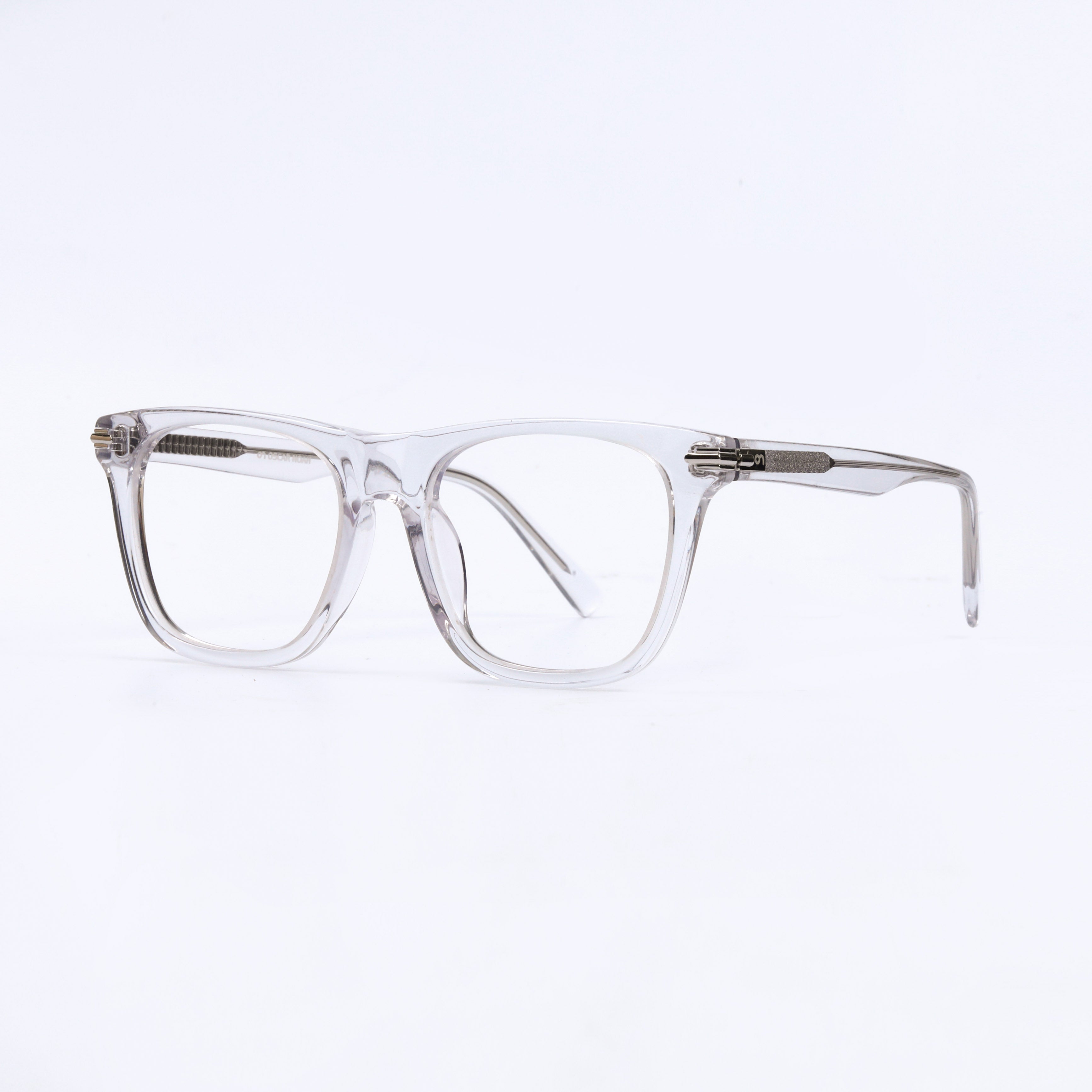 Transparent Wayfarer Full Rim