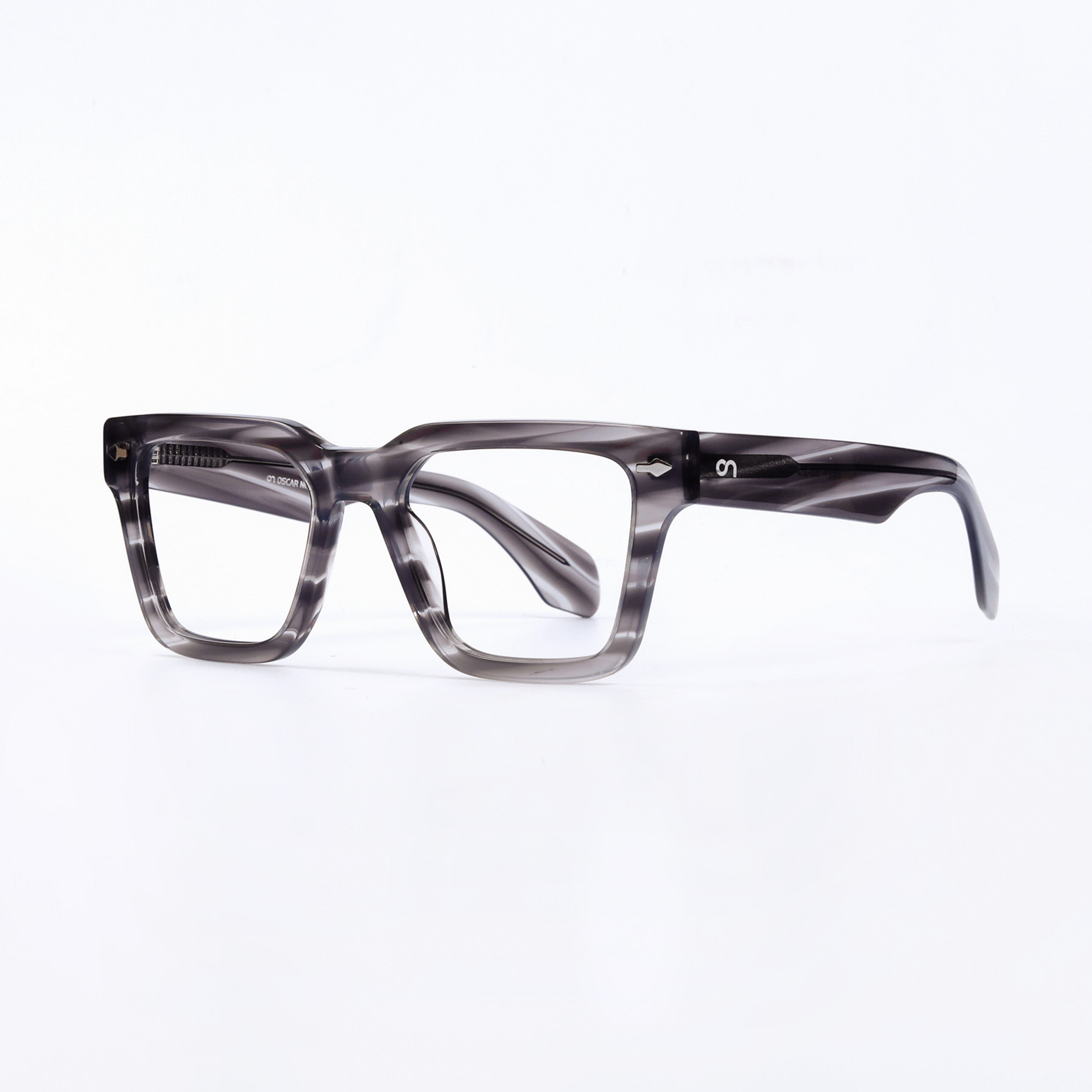 Grey  Full Rim  Square