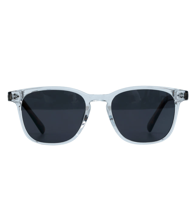 Transparent Brown Square Full Rim